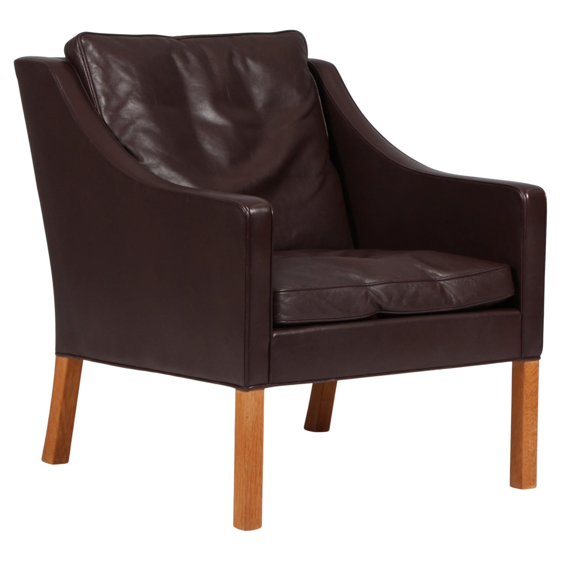 Børge Mogensen Lounge Chair, modello 2207, imbottitura originale in vendita