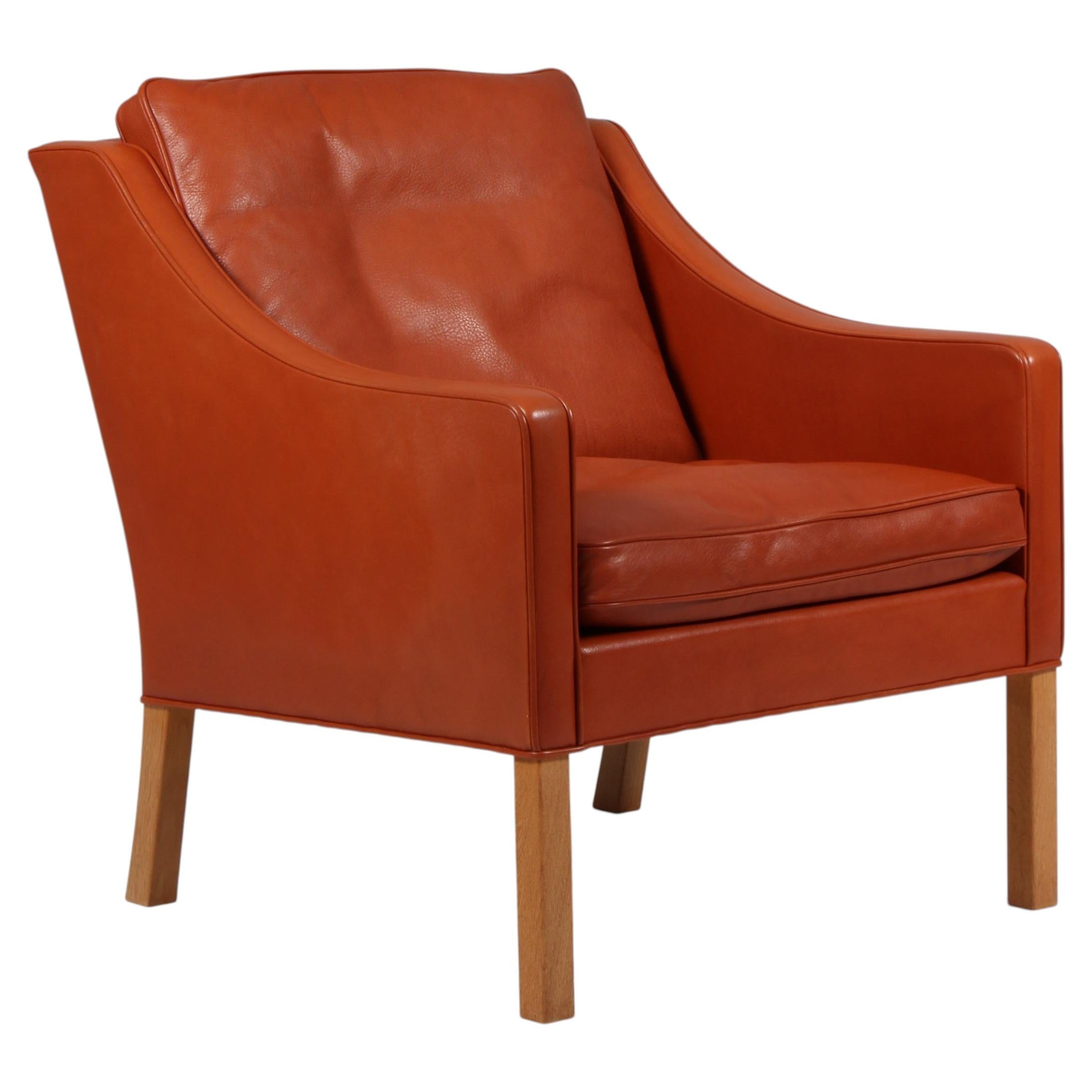 Silla Børge Mogensen, modelo 2207, tapicería original