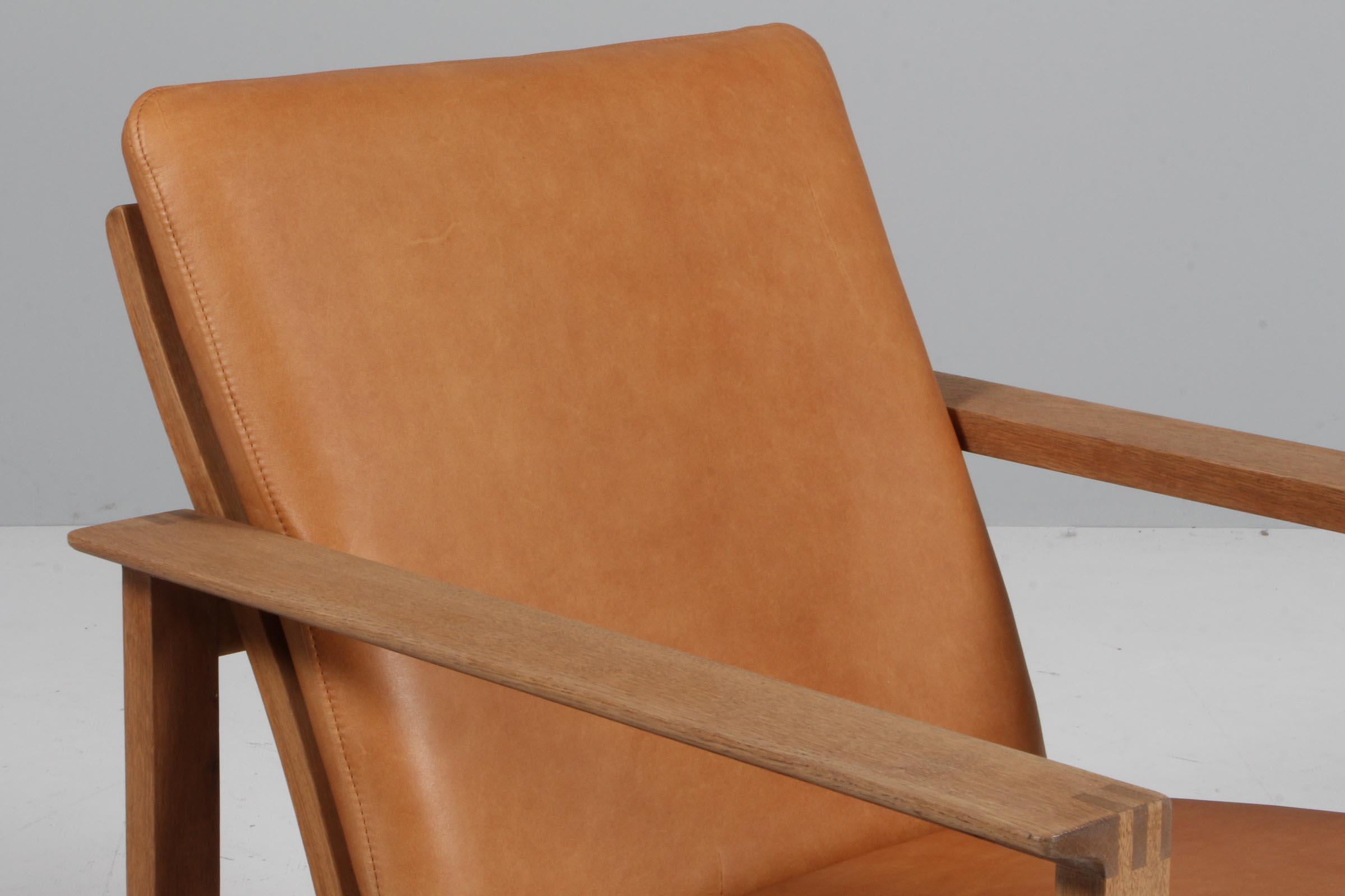 Scandinavian Modern Børge Mogensen Lounge Chair, model 2256 For Sale