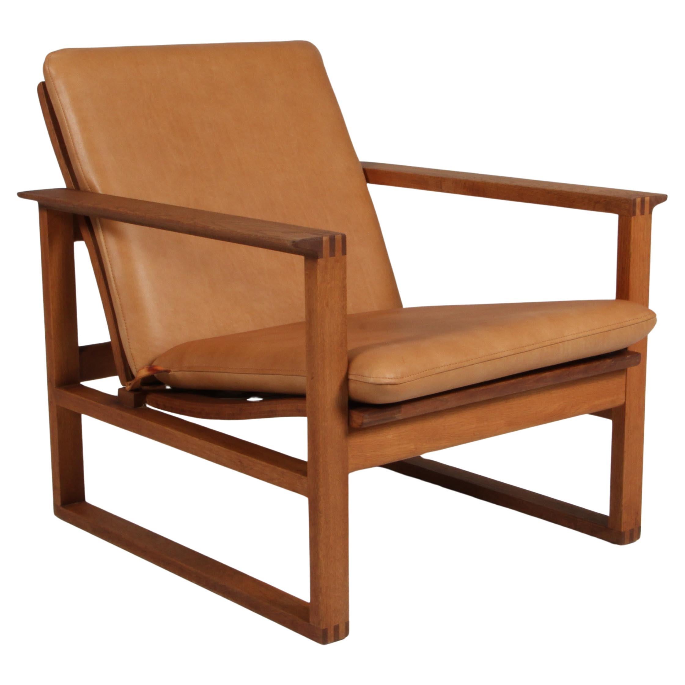 Børge Mogensen Lounge Chair, model 2256 For Sale