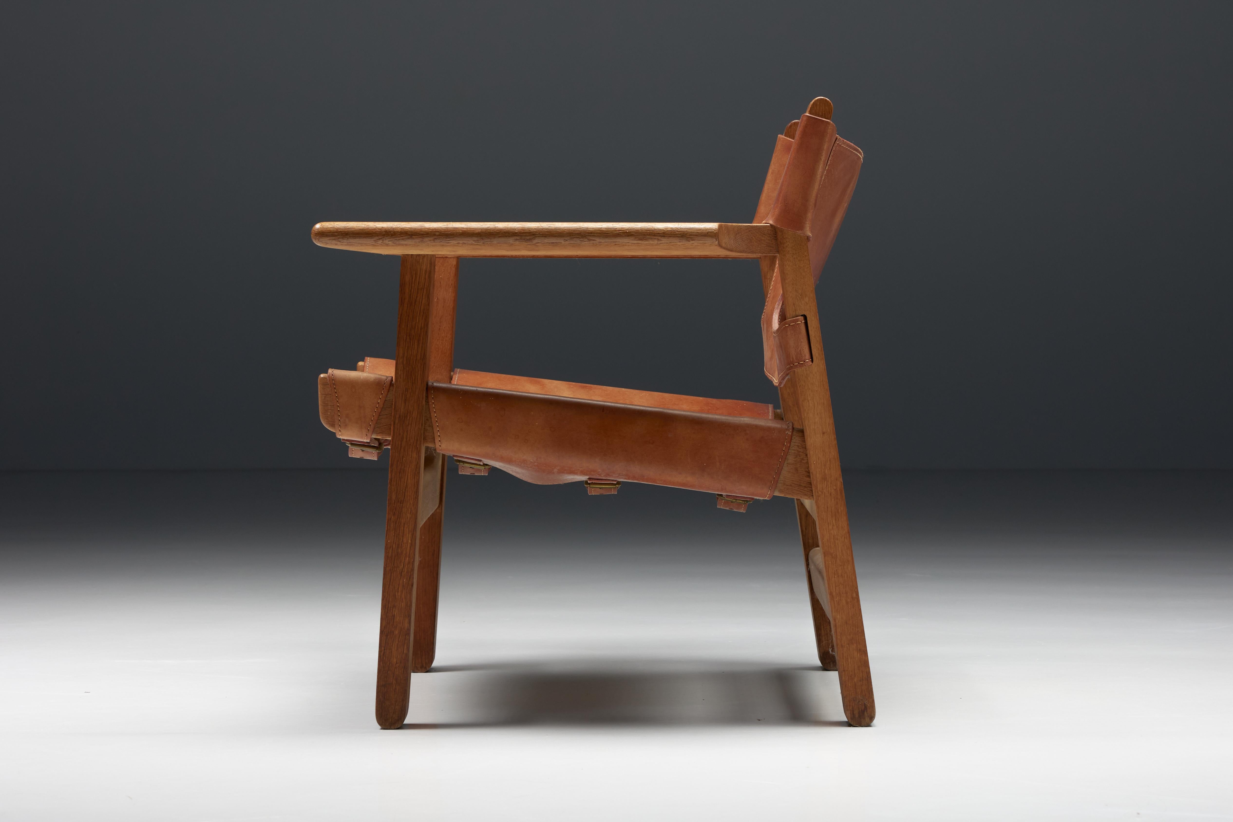 Børge Mogensen Lounge Chair Set Fredericia, Scandinavian Modern, 1959 5