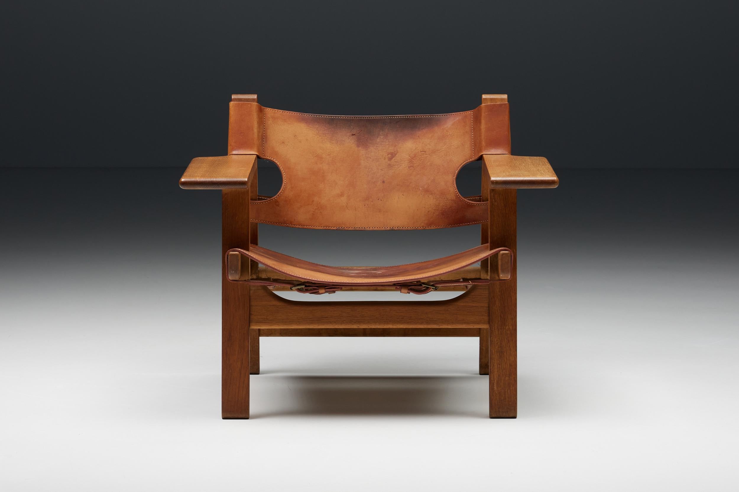 Oak Børge Mogensen Lounge Chair Set Fredericia, Scandinavian Modern, 1959