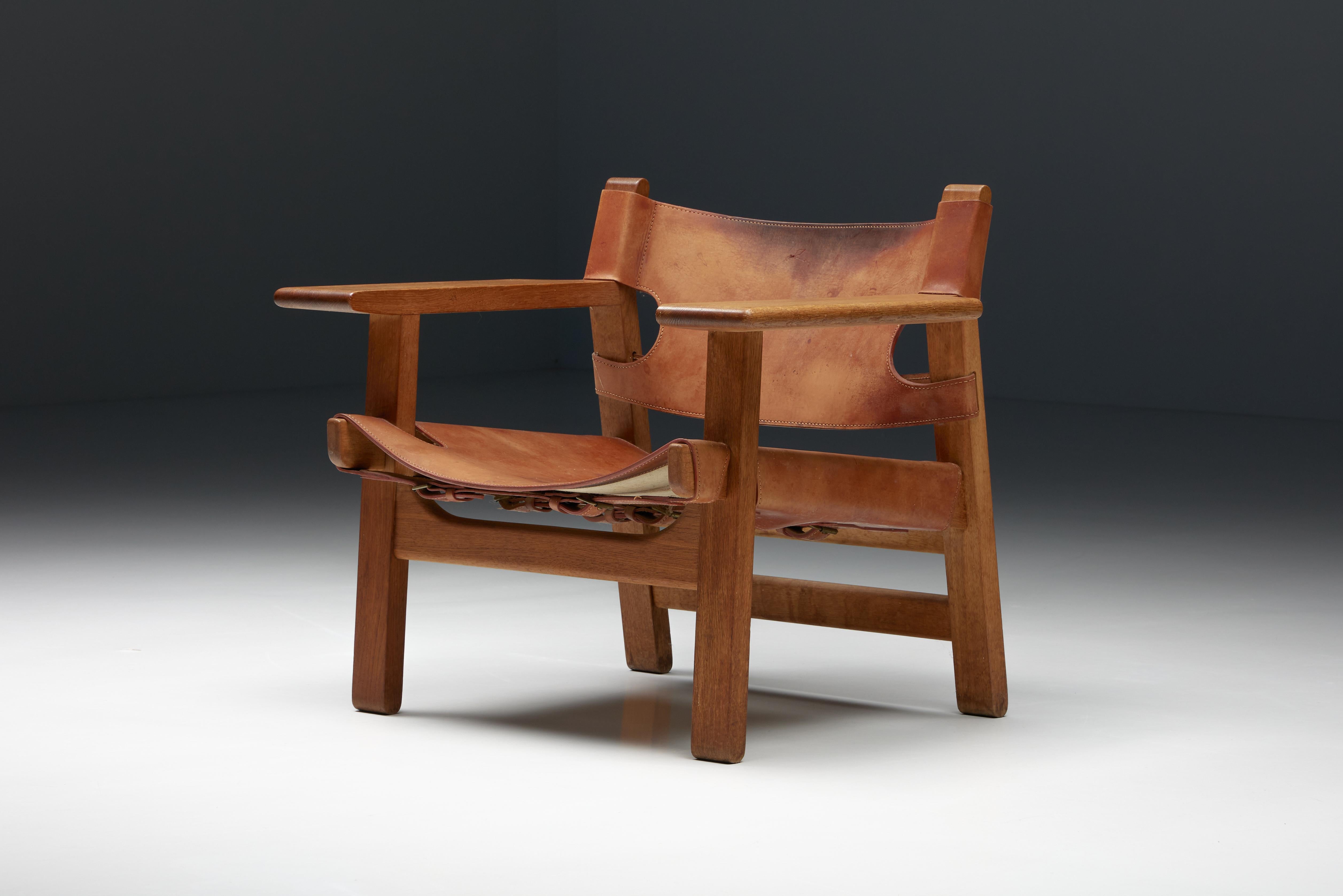 Børge Mogensen Lounge Chair Set Fredericia, Scandinavian Modern, 1959 1