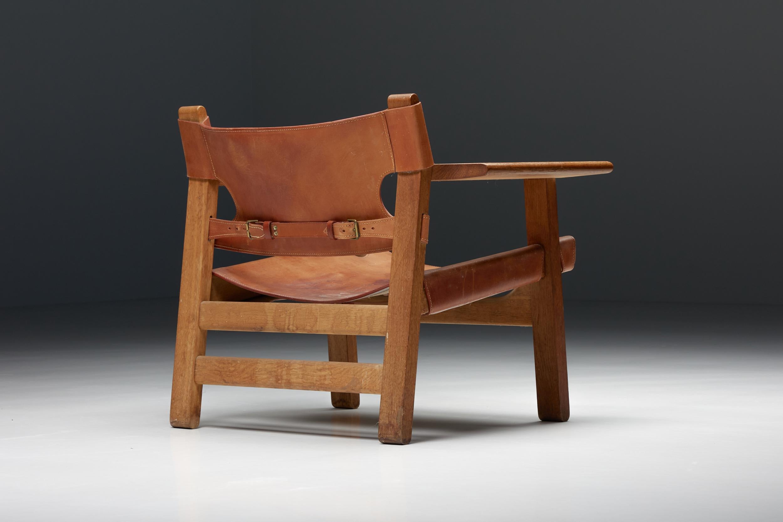 Børge Mogensen Lounge Chair Set Fredericia, Scandinavian Modern, 1959 3