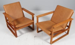 Børge Mogensen Lounge Chairs, model 2256