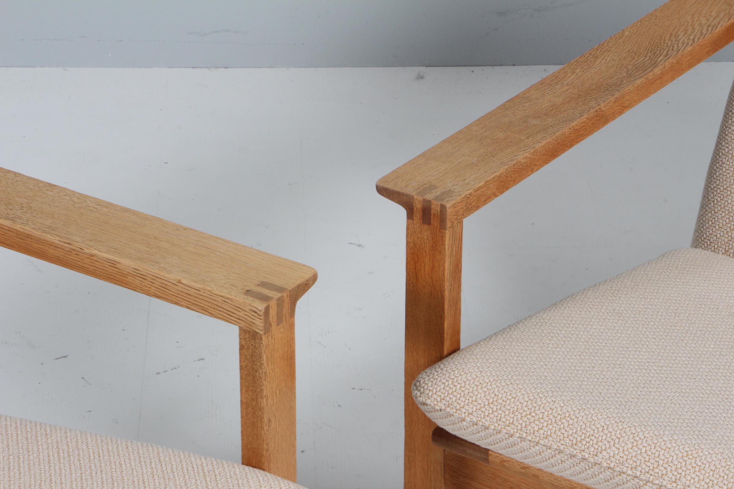 Scandinave moderne Chaises longues Børge Mogensen, modèle 2256