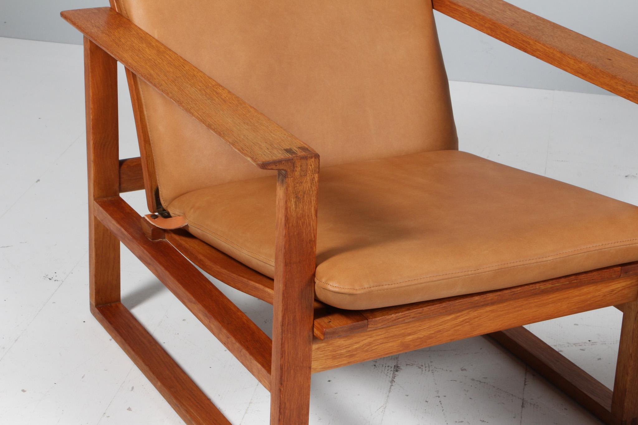 Børge Mogensen Lounge-Stühle, Modell 2256 (Mitte des 20. Jahrhunderts) im Angebot