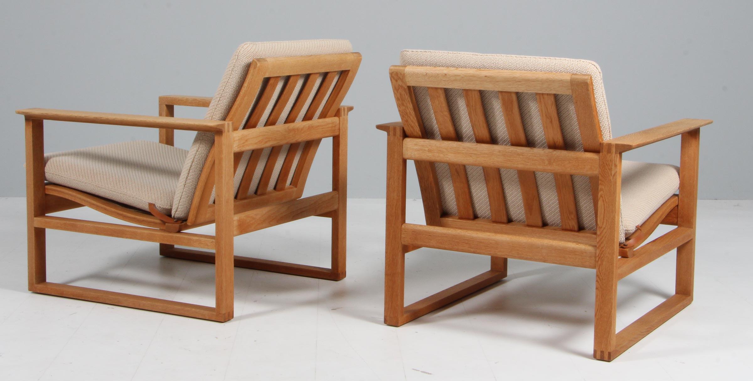 Chaises longues Børge Mogensen, modèle 2256 1
