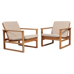 Børge Mogensen Lounge Chairs, model 2256