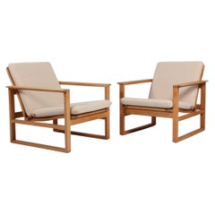 Børge Mogensen Lounge Chairs, model 2256