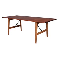 Børge Mogensen Lounge Table, Teak and Oak