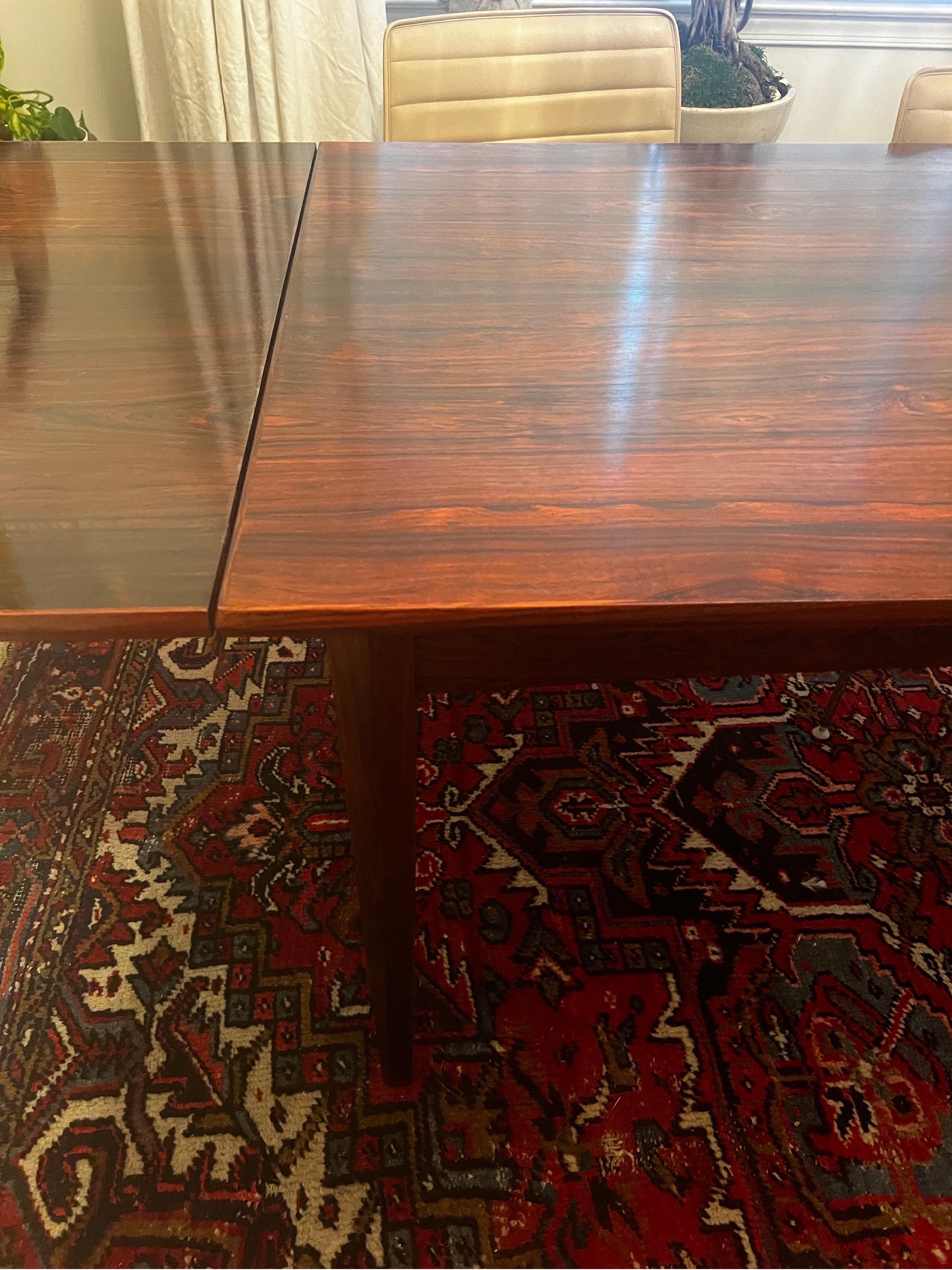 Mesa de comedor extensible Børge Mogensen Mid Century Modern Palisandro en venta 3