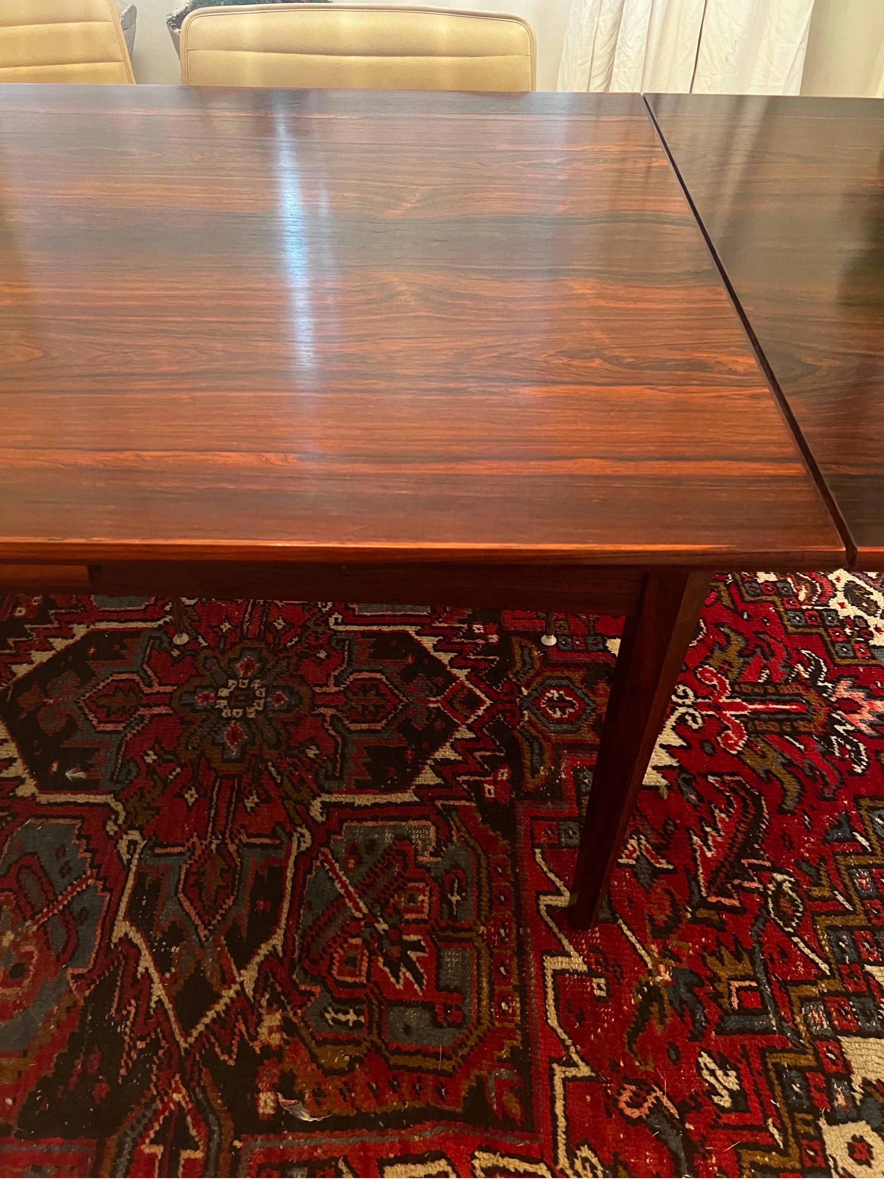 Mesa de comedor extensible Børge Mogensen Mid Century Modern Palisandro en venta 4