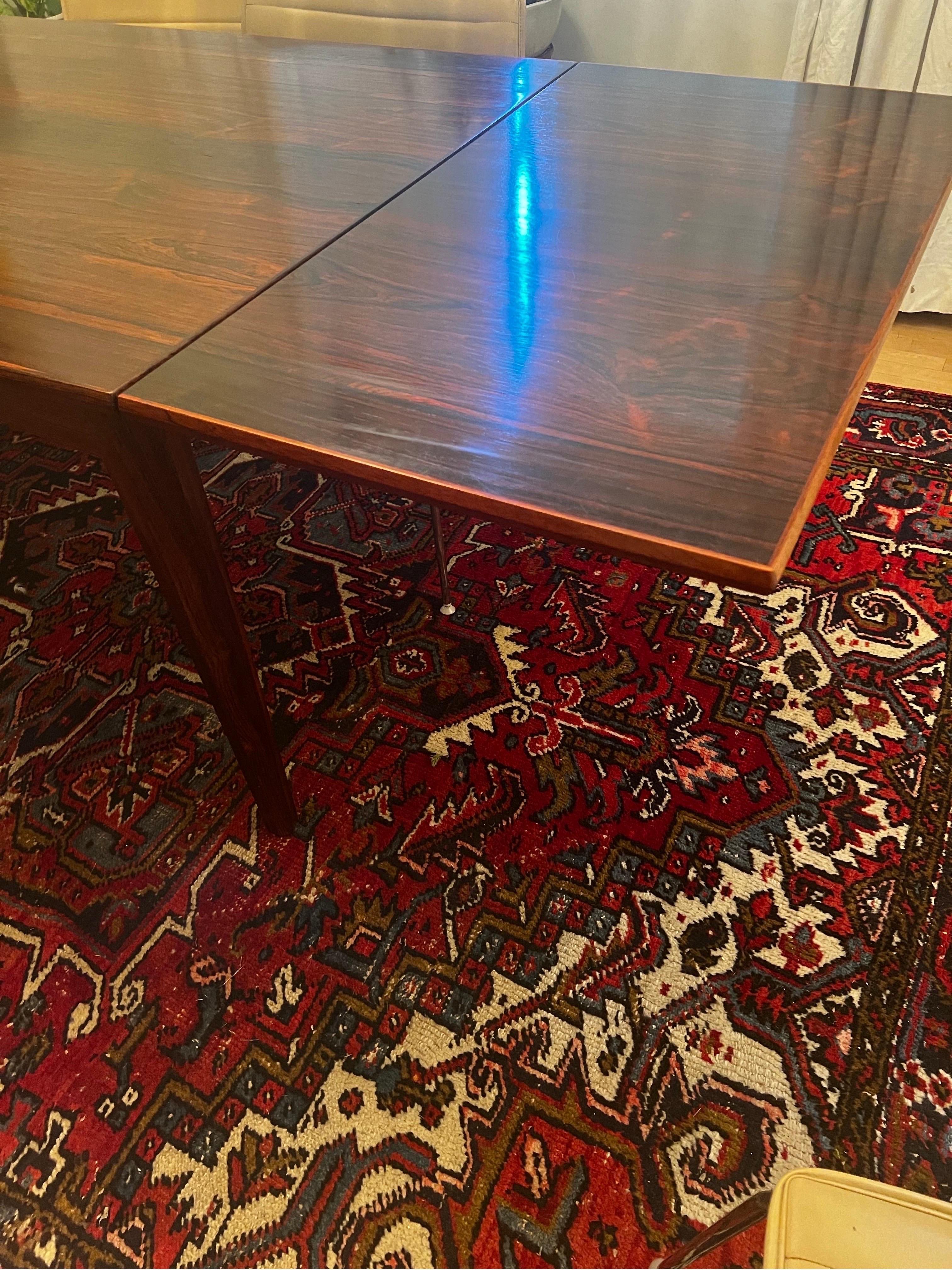 Mesa de comedor extensible Børge Mogensen Mid Century Modern Palisandro en venta 5
