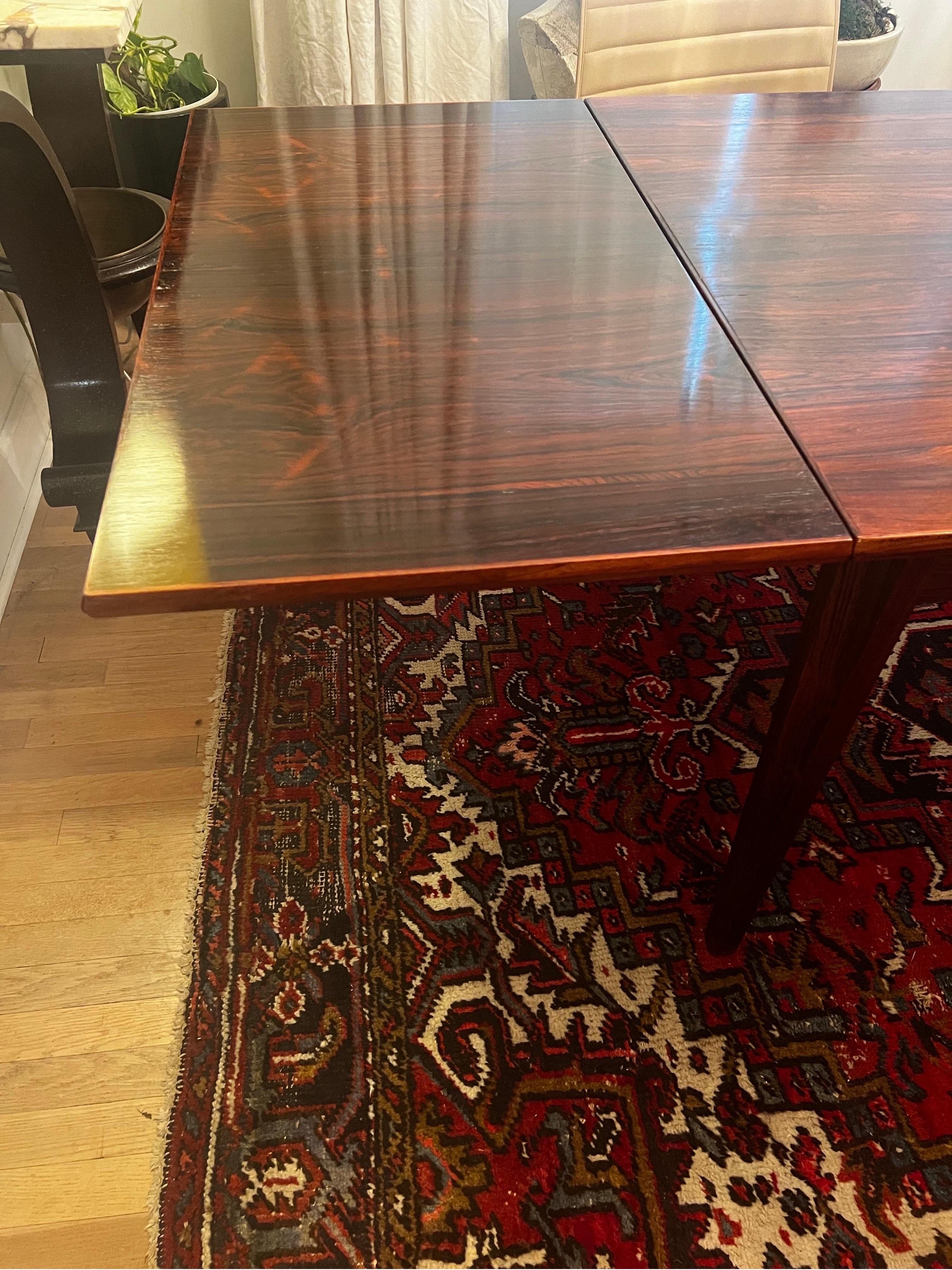 Mesa de comedor extensible Børge Mogensen Mid Century Modern Palisandro en venta 1