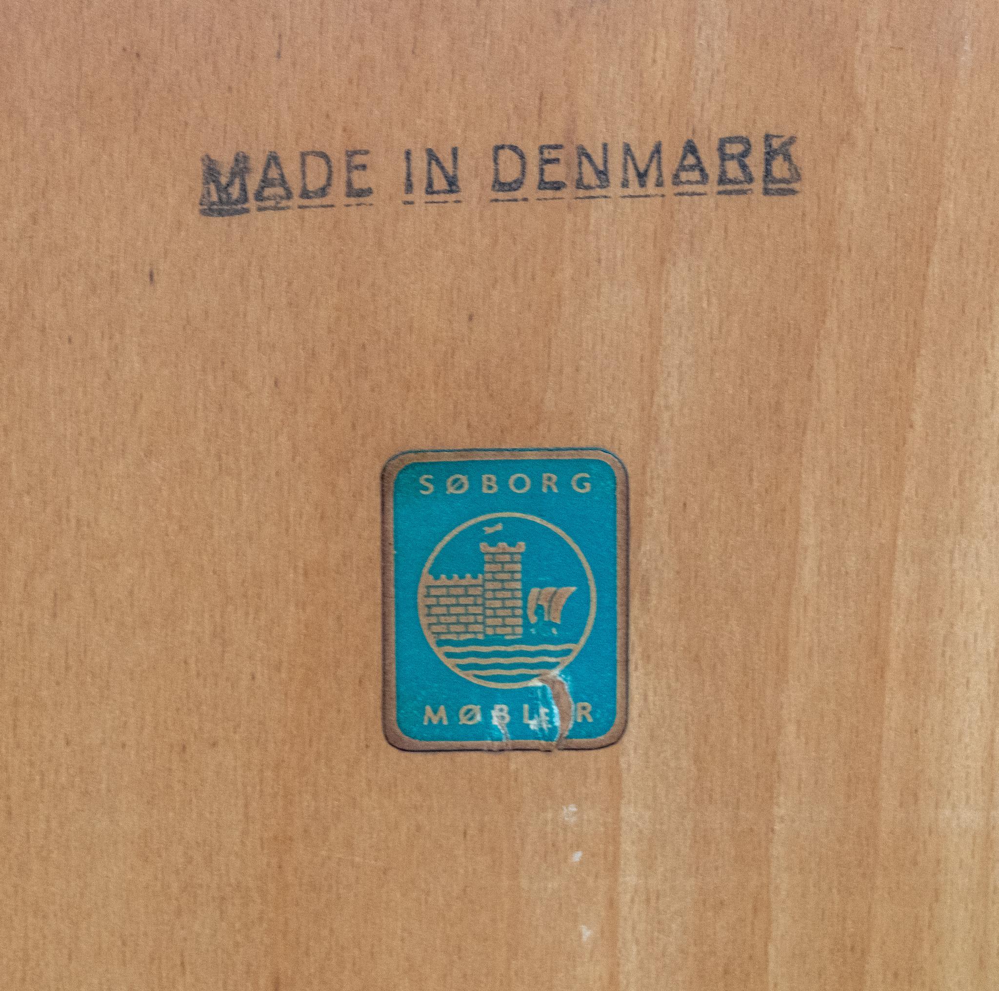 Børge Mogensen Mid Century Sideboard für Soborg Mobler Modell 160 im Angebot 6