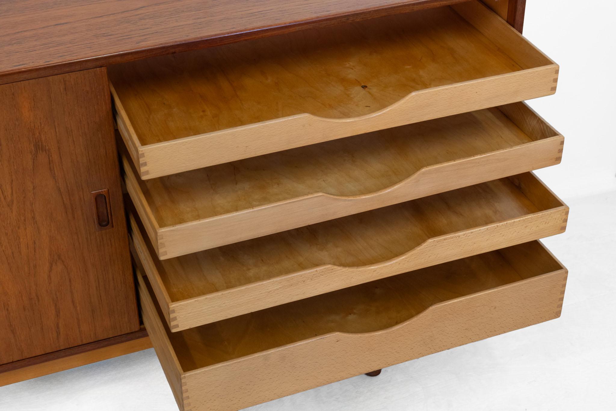 Børge Mogensen Mid Century Sideboard für Soborg Mobler Modell 160 (20. Jahrhundert) im Angebot