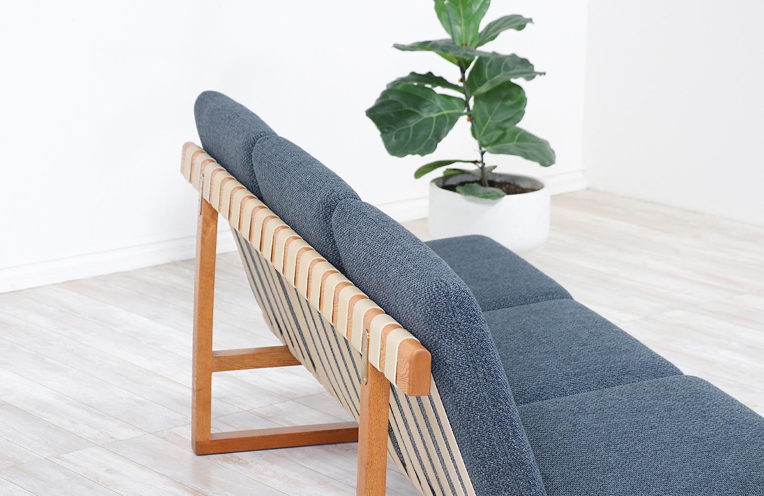 Danish Børge Mogensen Model 211 Oak Sofa for Fredericia Stolefabrik