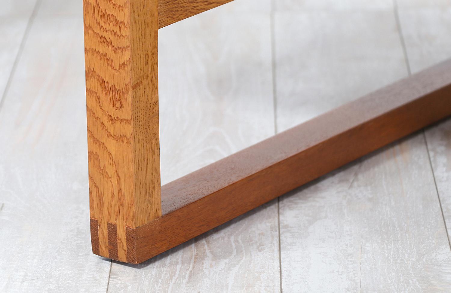 Børge Mogensen Model 211 Oak Sofa for Fredericia Stolefabrik 1