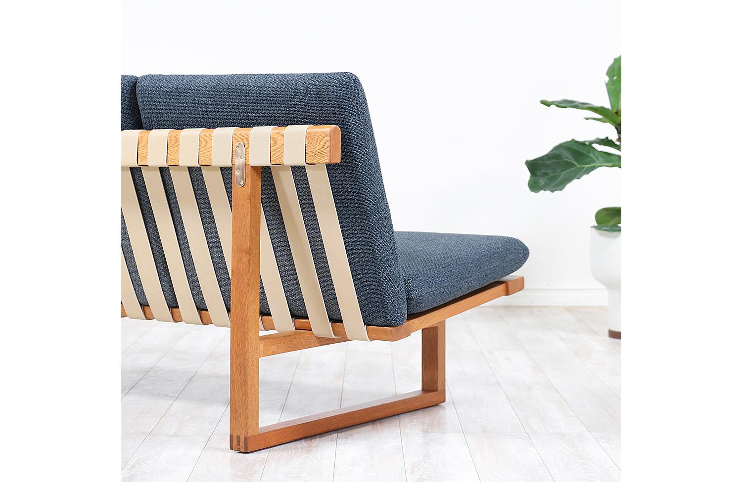 Børge Mogensen Model 211 Oak Wood Sofa for Fredericia Stolefabrik 3