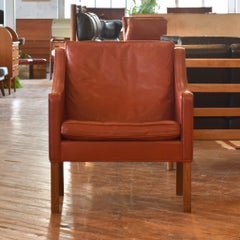 Børge Mogensen Model 2207 Leather Armchair