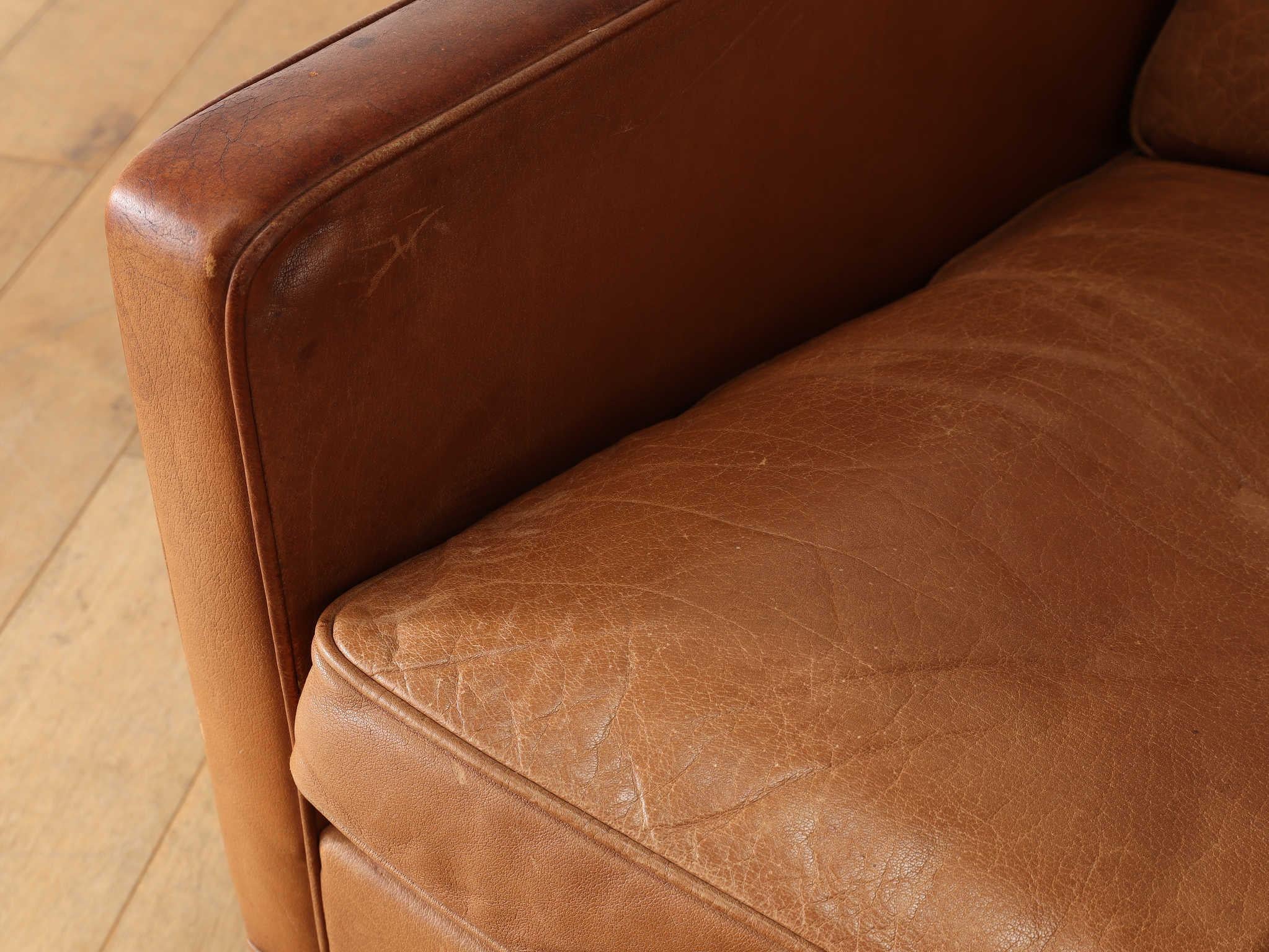 Børge Mogensen Model #2207 Leather Lounge Chair 2