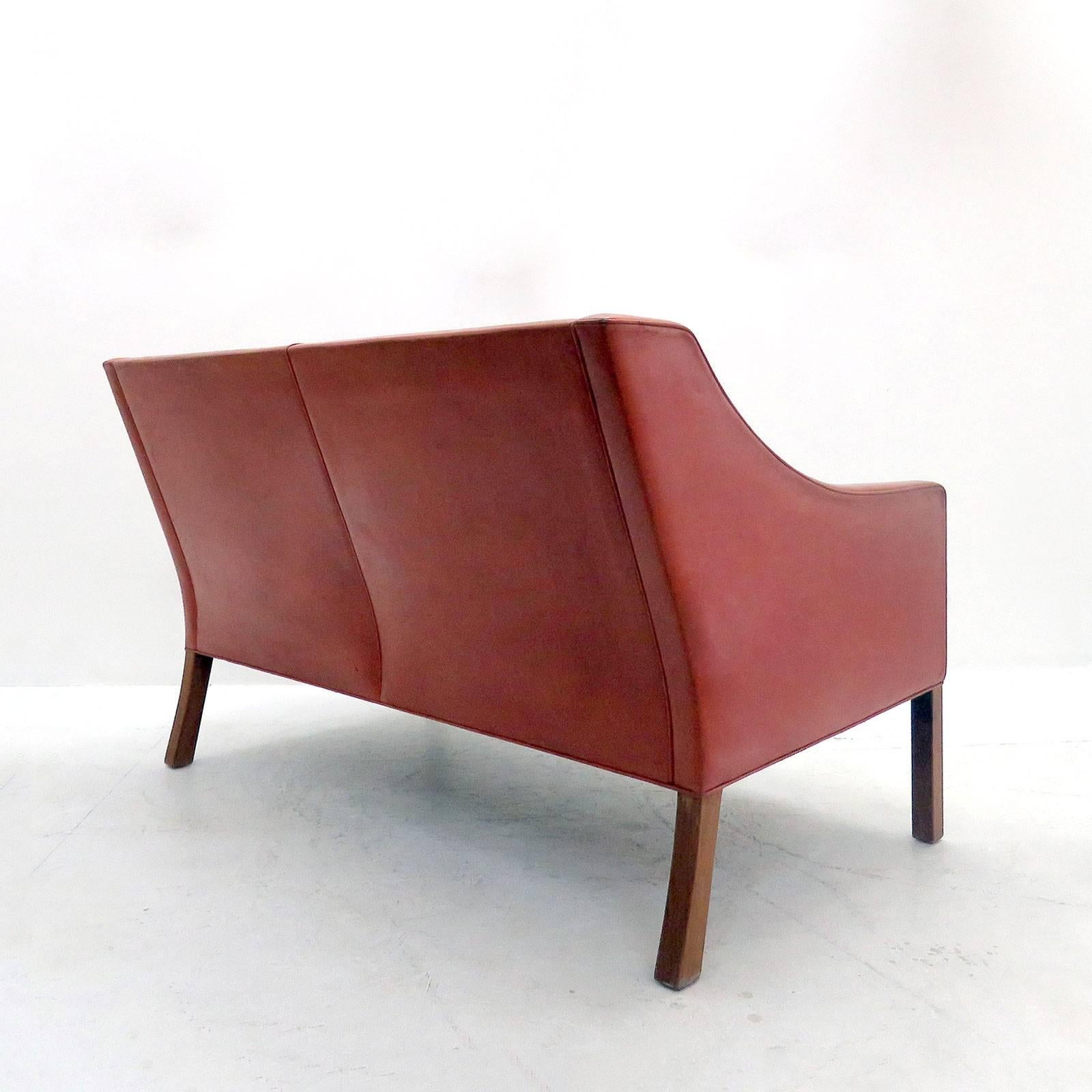 Danish Børge Mogensen Model #2208 Two-Seat Sofa