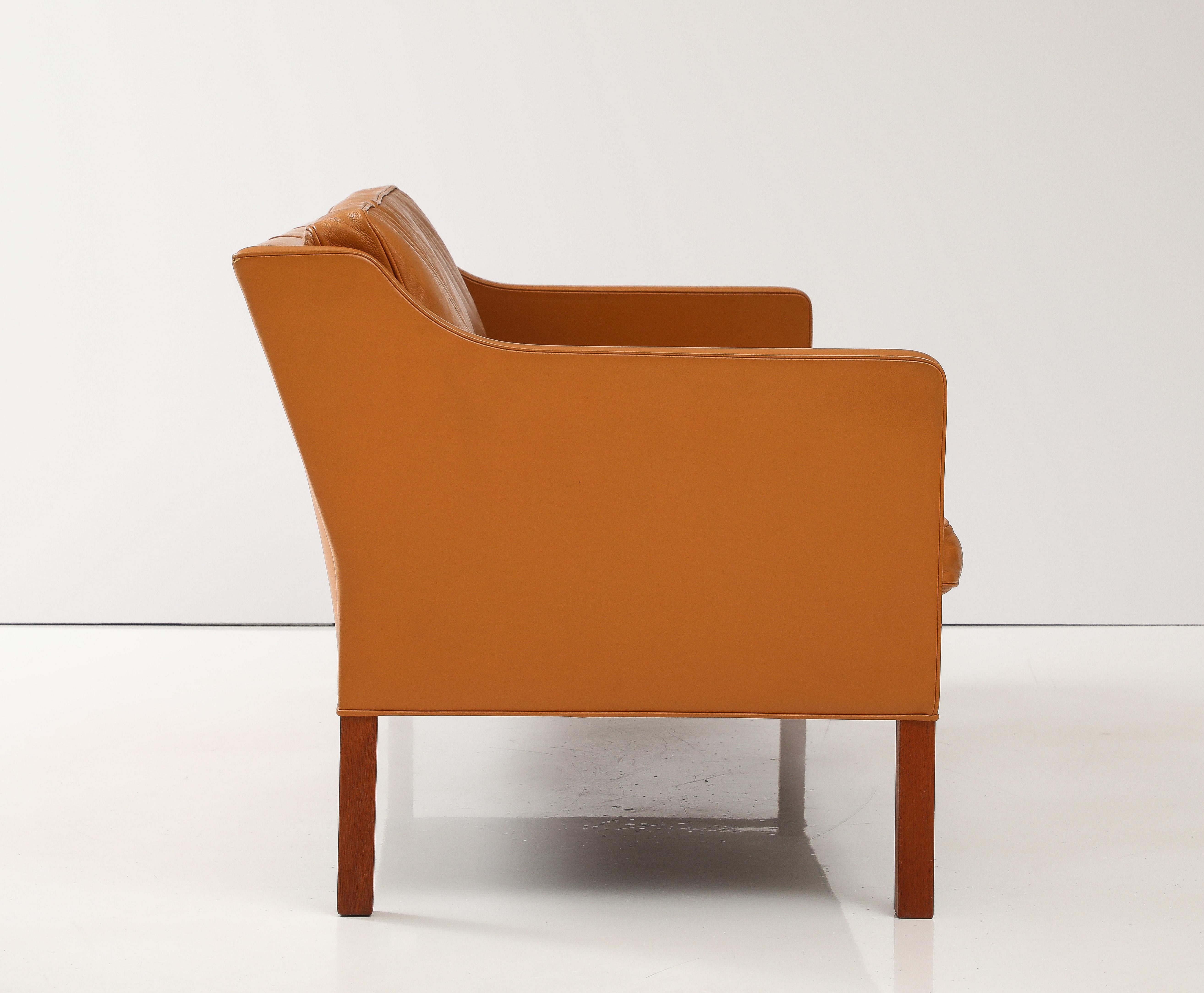 Børge Mogensen model 2209 Sofa for Fredericia, Denmark, 1962, Labelled 2