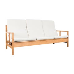 Børge Mogensen Model 2253 Oak Three Seat Sofa
