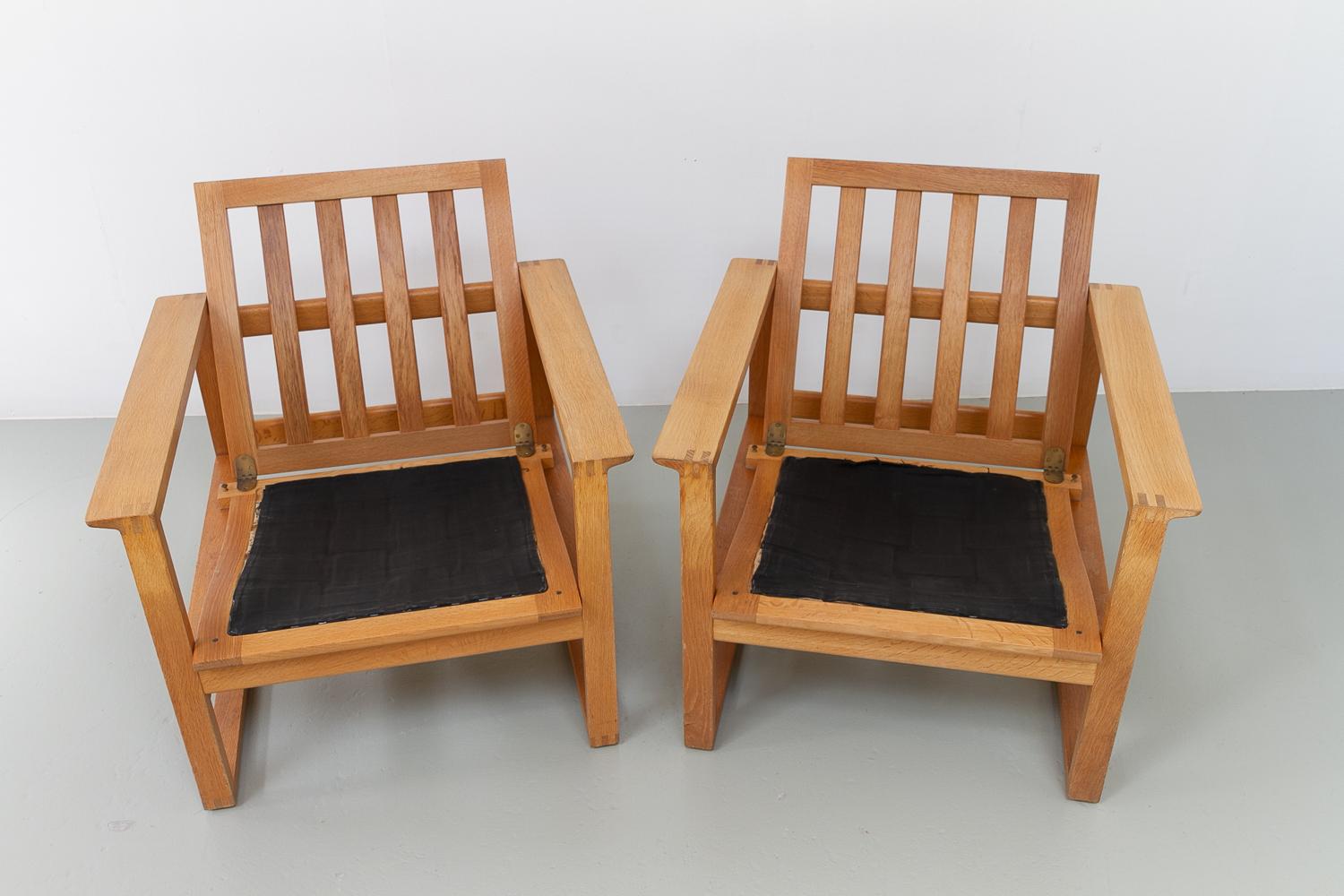 Chaises longues Børge Mogensen modèle 2256, années 1960. Ensemble de 2. en vente 4