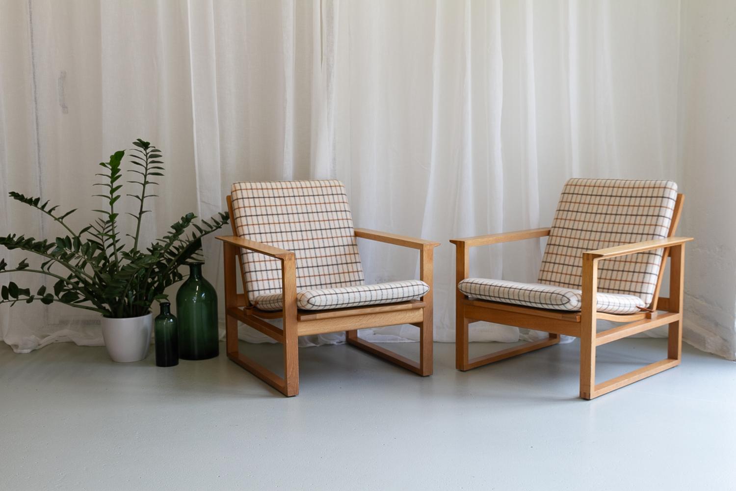 Chaises longues Børge Mogensen modèle 2256, années 1960. Ensemble de 2. en vente 10