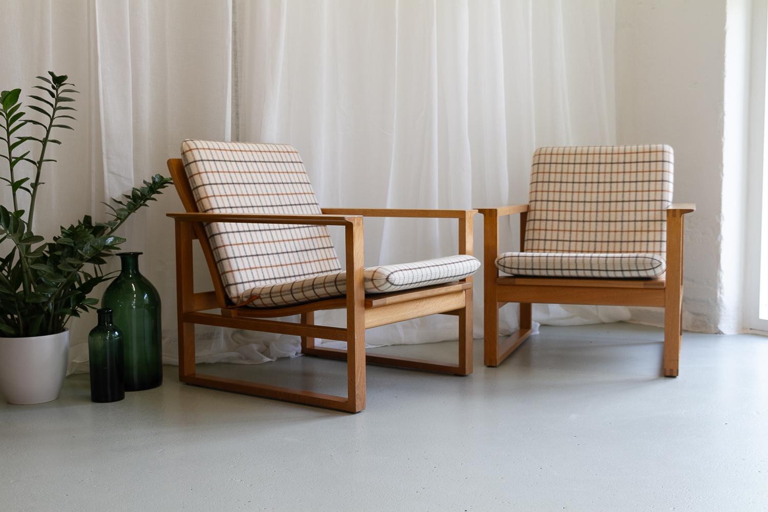 Chaises longues Børge Mogensen modèle 2256, années 1960. Ensemble de 2. en vente 11