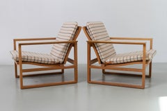 Børge Mogensen Model 2256 Lounge Chairs, 1960s. Set of 2.