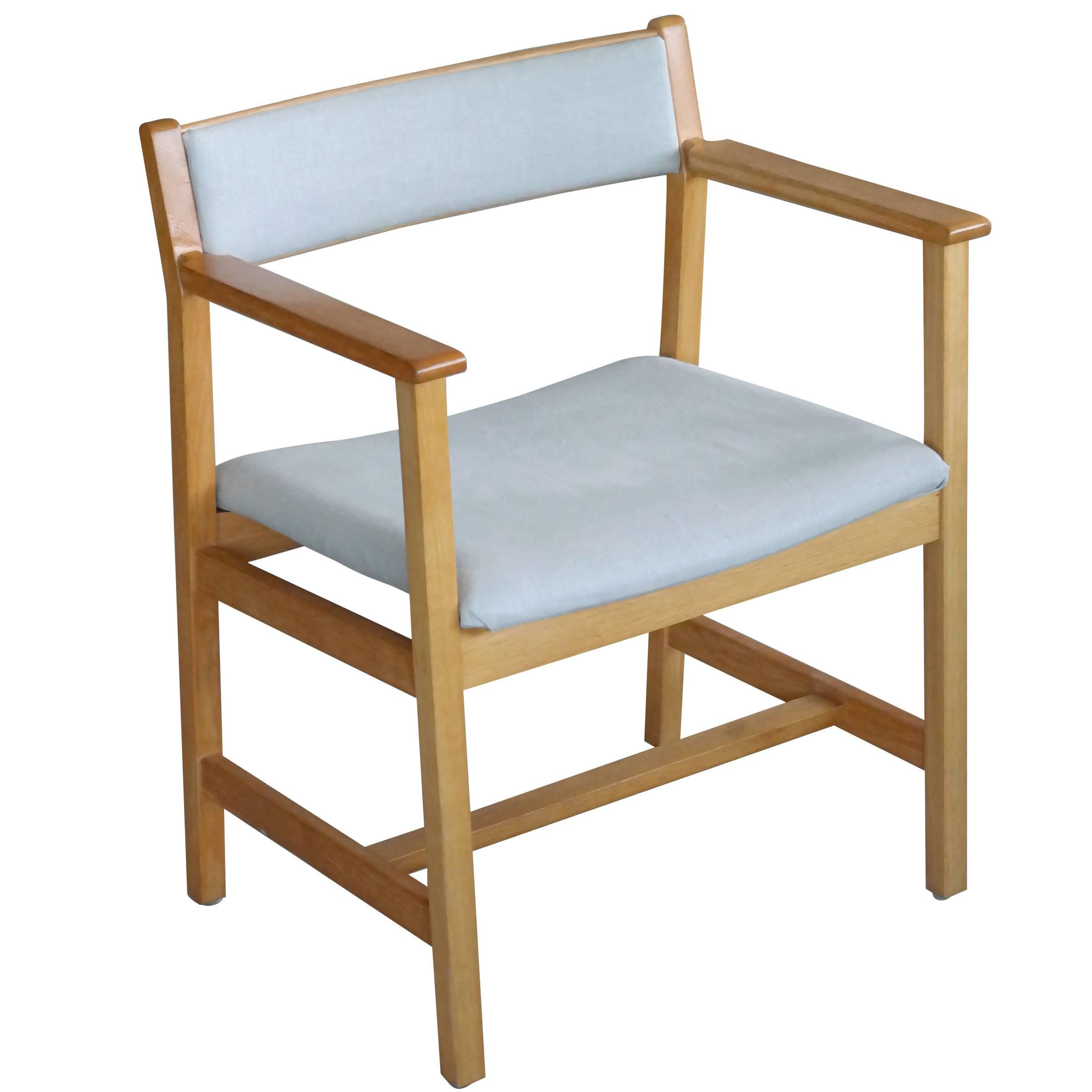 Børge Mogensen Model 3242 Oak Side or Armchair for Fredericia Stolefabrik