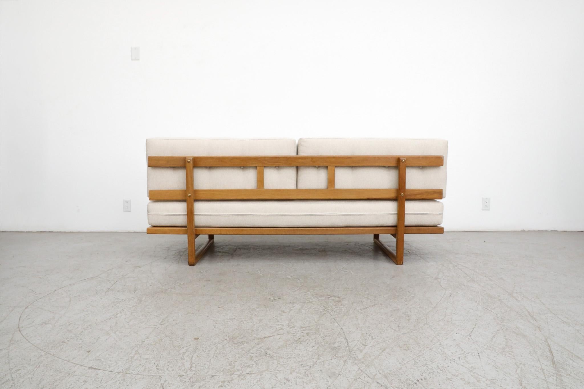 Børge Mogensen Model 4312 Natural Oak Sofa Bed For Sale 1