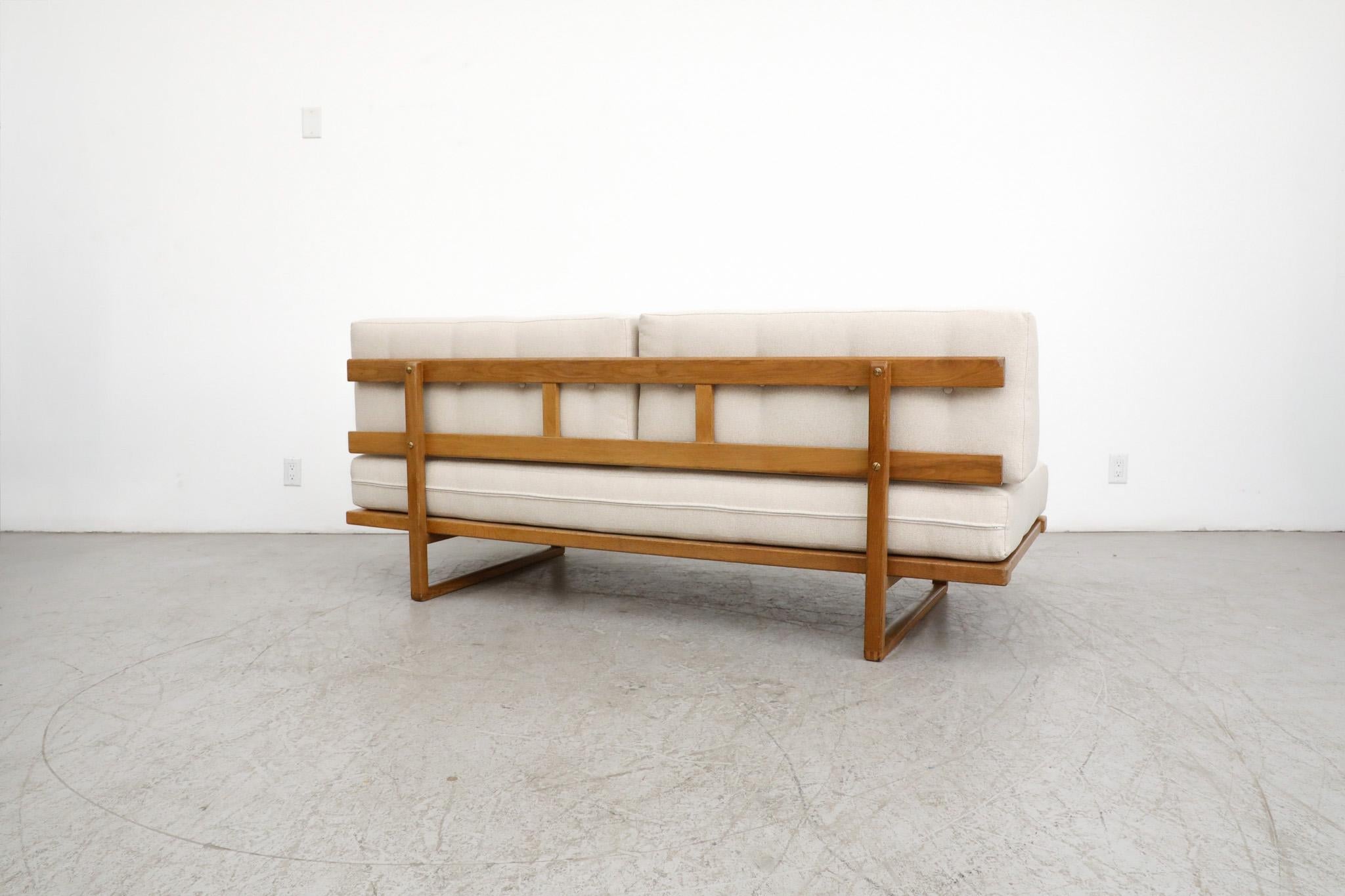 Børge Mogensen Model 4312 Natural Oak Sofa Bed For Sale 1