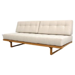 Retro Børge Mogensen Model 4312 Natural Oak Sofa Bed