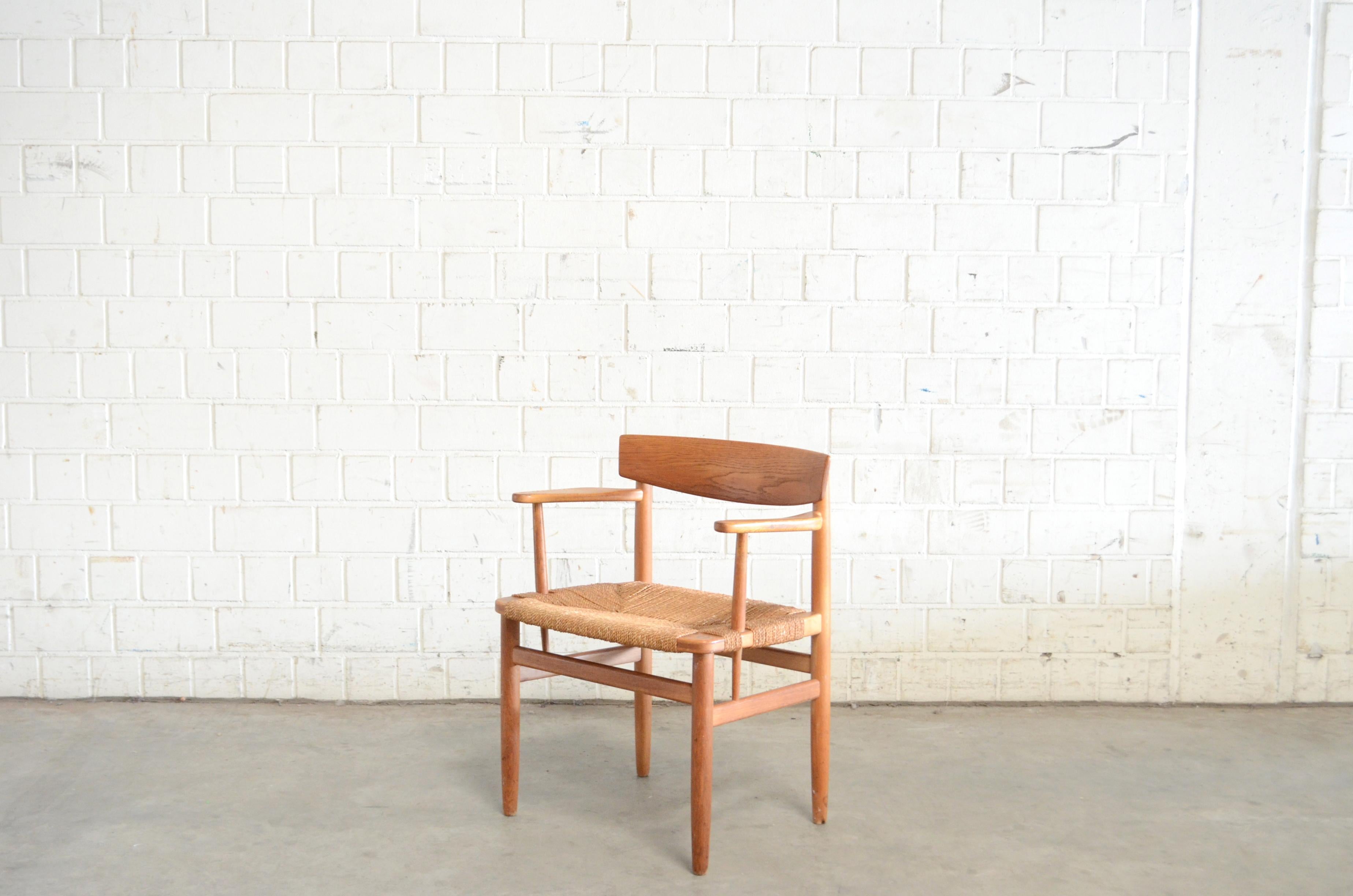Børge Mogensen Modell 537 Oresund Esszimmerstühle aus Eiche für Karl Andersson 4er-Set 2