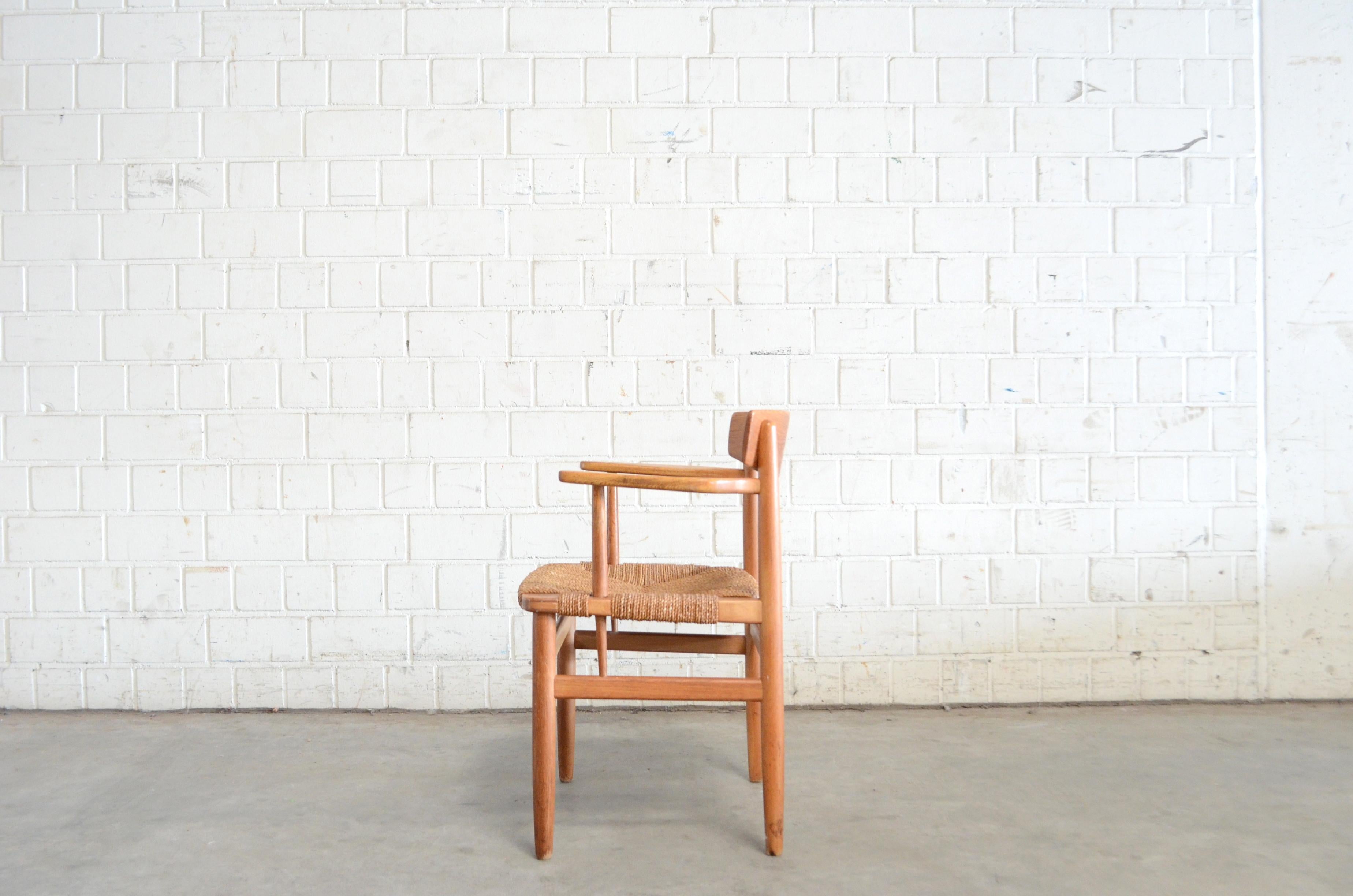 Børge Mogensen Modell 537 Oresund Esszimmerstühle aus Eiche für Karl Andersson 4er-Set (20. Jahrhundert)
