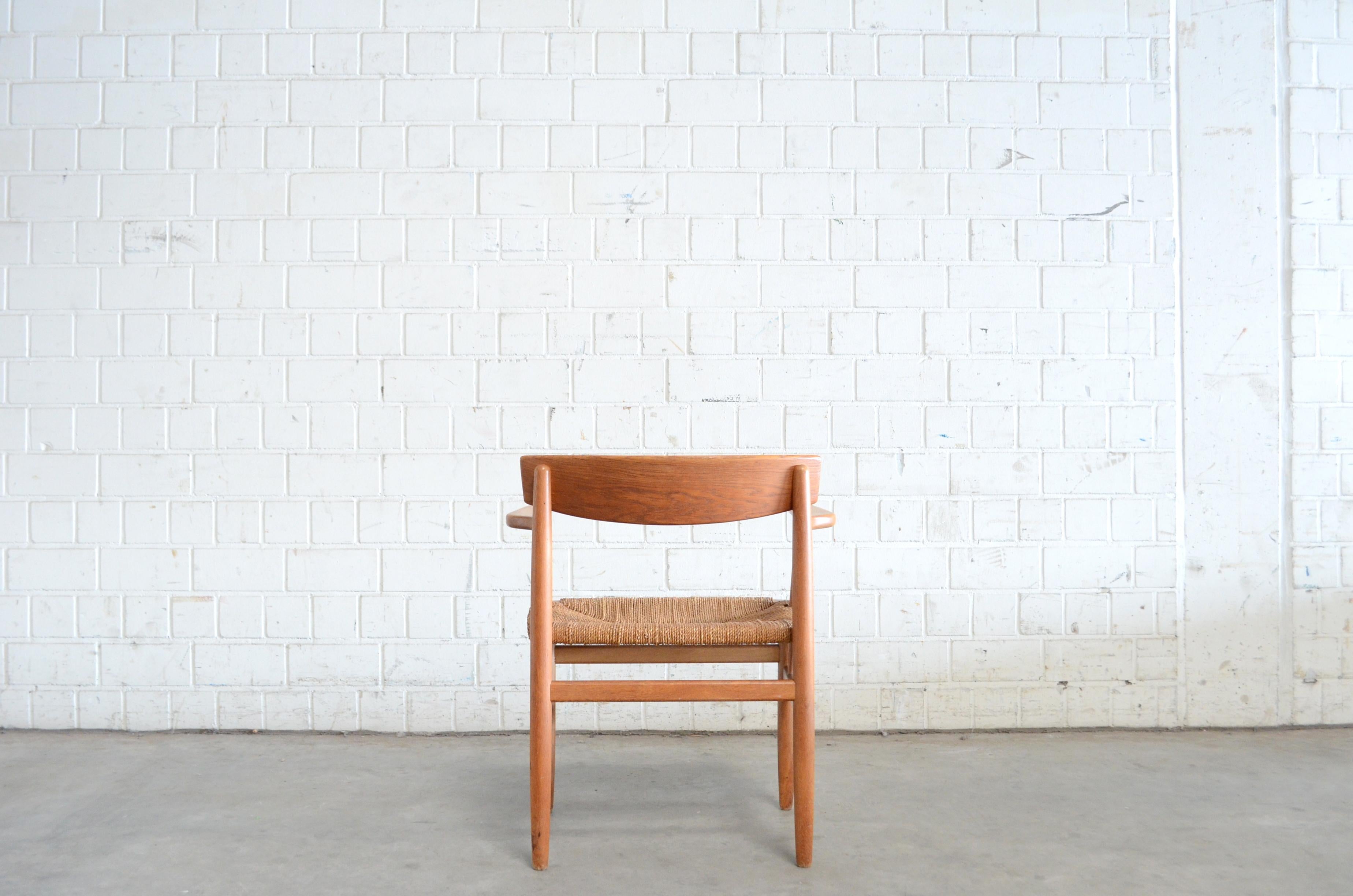 Børge Mogensen Modell 537 Oresund Esszimmerstühle aus Eiche für Karl Andersson 4er-Set 1