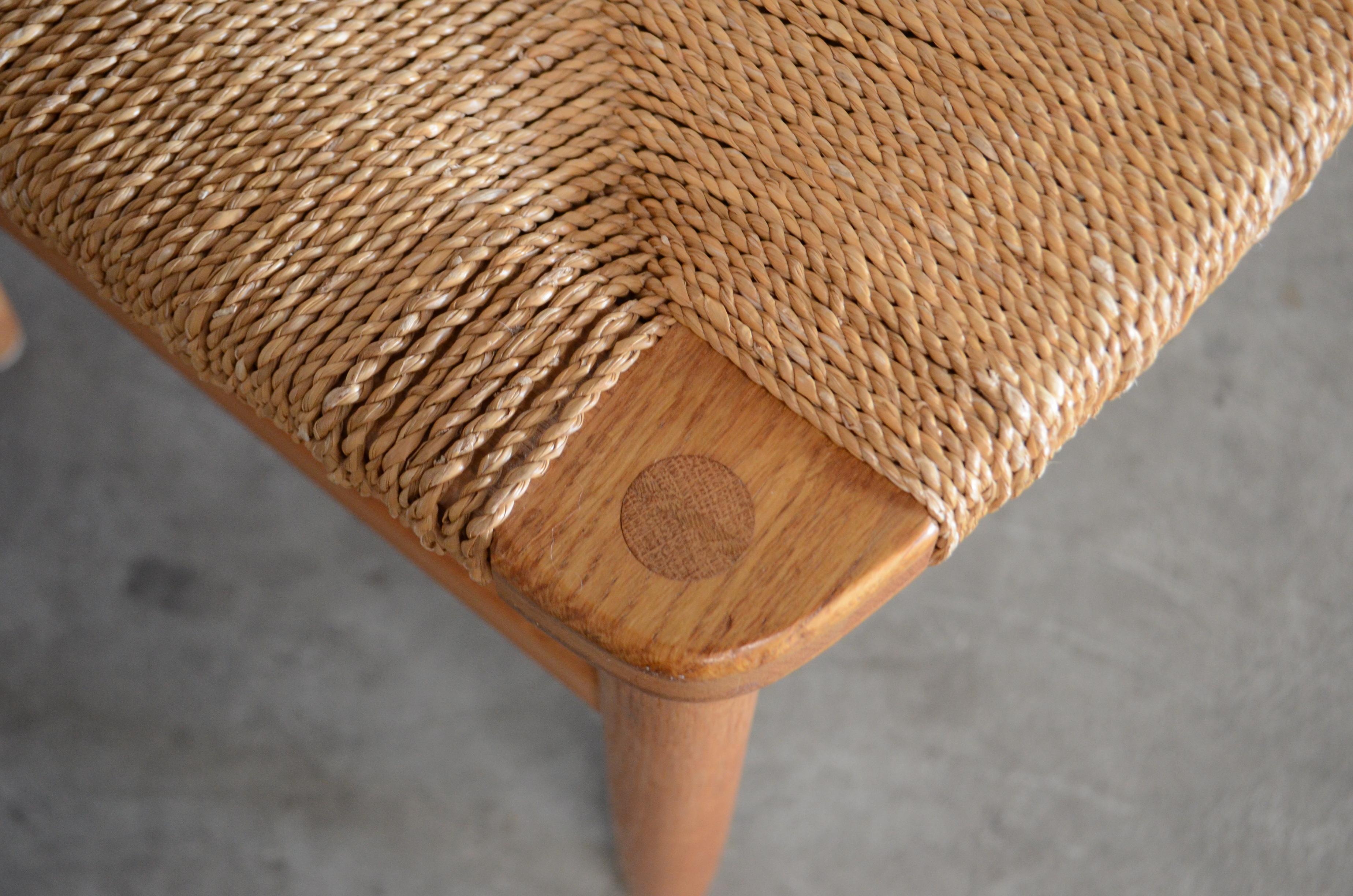 Børge Mogensen Model 537 Oresund Pair of Dining Oak Chairs for Karl Andersson 6