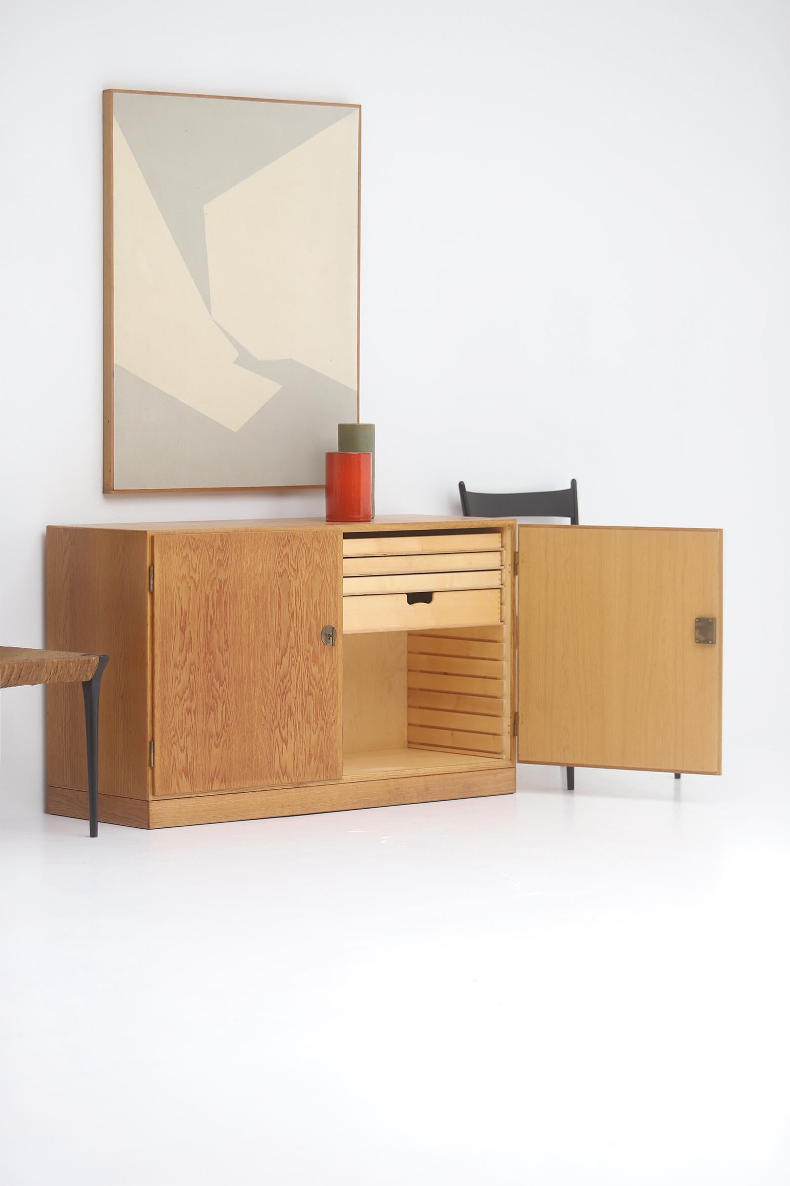 Børge Mogensen model A 232 cabinet by C. M. Madsen for FDB, Denmark 195 1