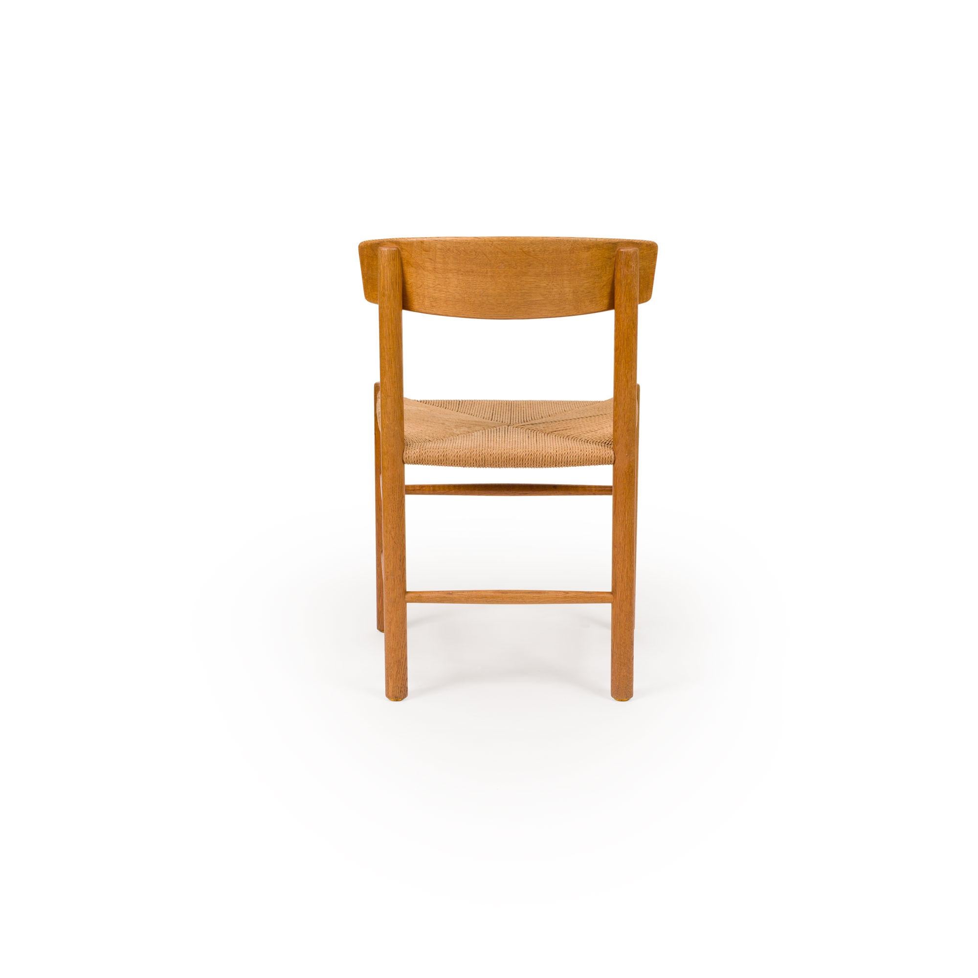 20th Century Børge Mogensen Model 'J39'  Dining Chairs (Set of Four) For Sale
