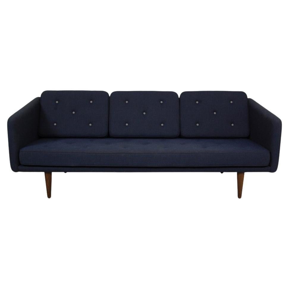 Børge Mogensen No.1 sofa in blue fabric For Sale