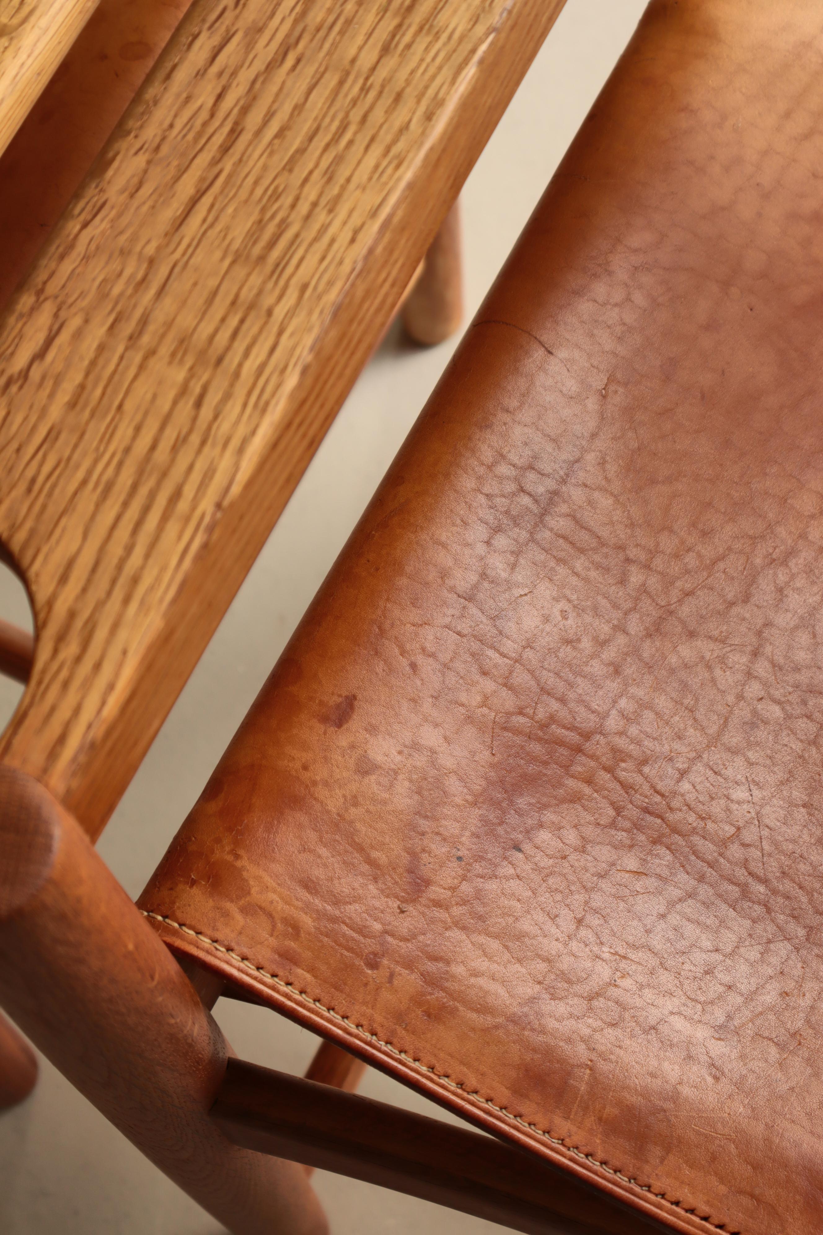 Børge Mogensen Eiche und Leder 