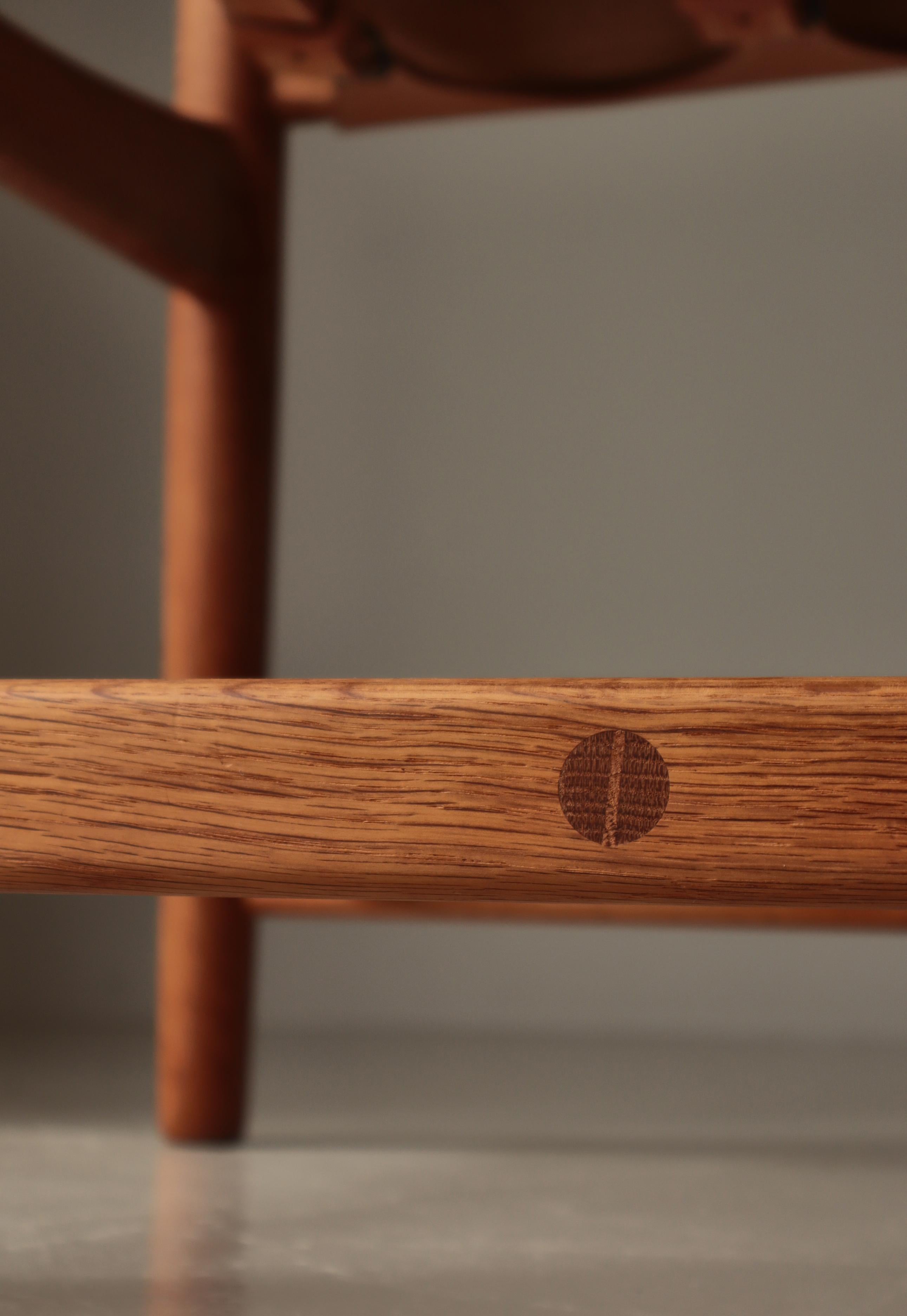 Børge Mogensen Eiche und Leder 