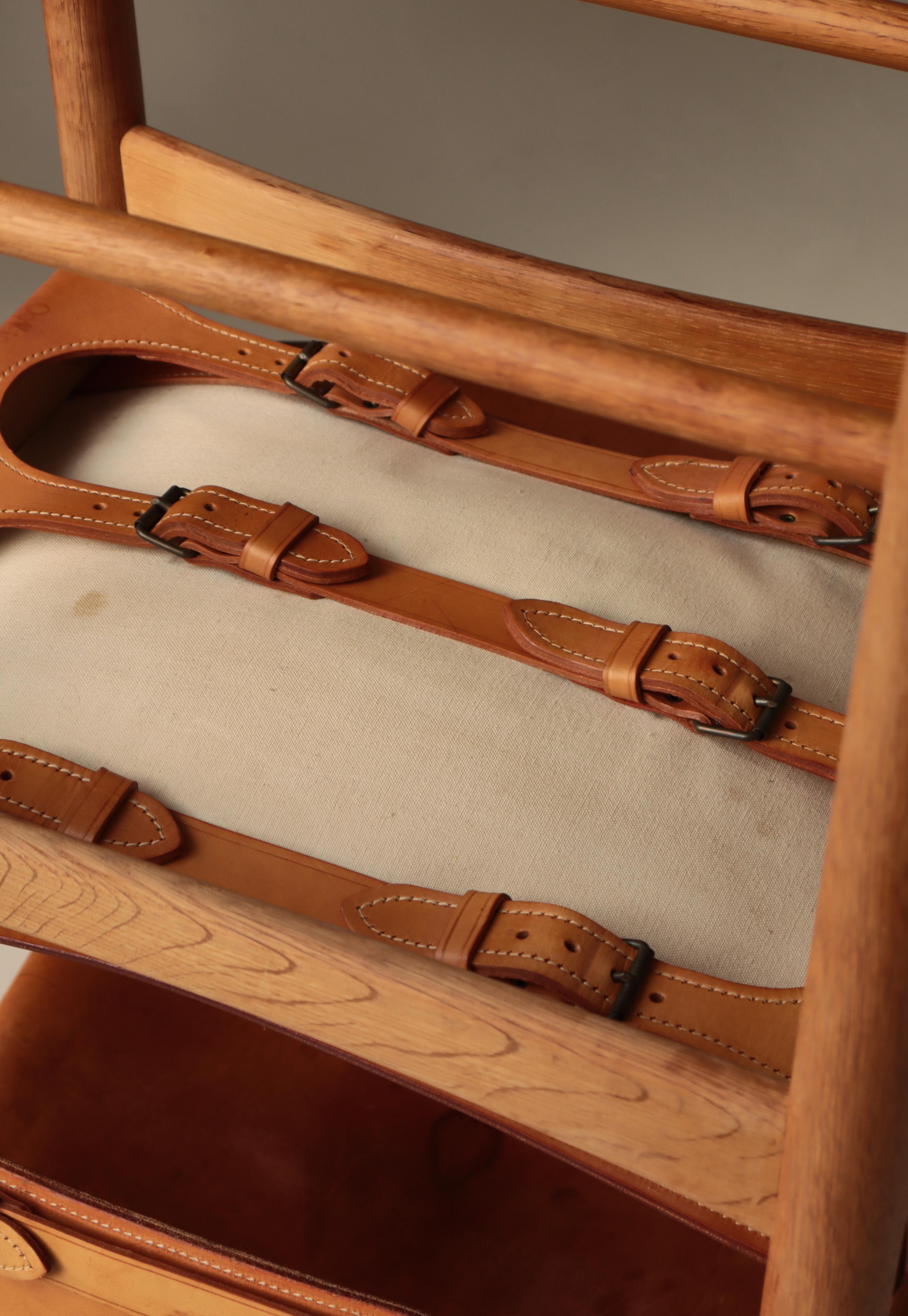 Børge Mogensen Eiche und Leder 