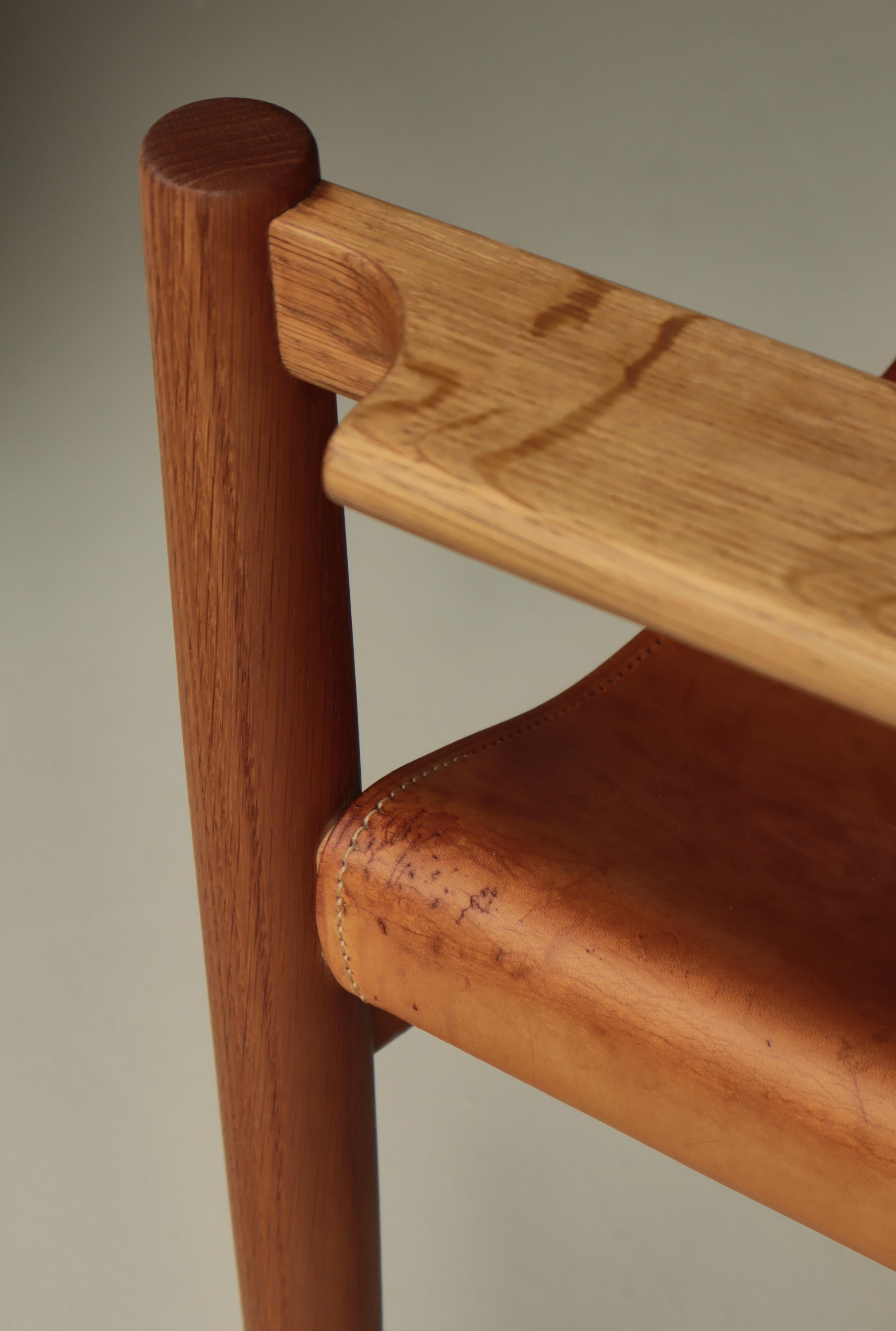 Børge Mogensen Eiche und Leder 