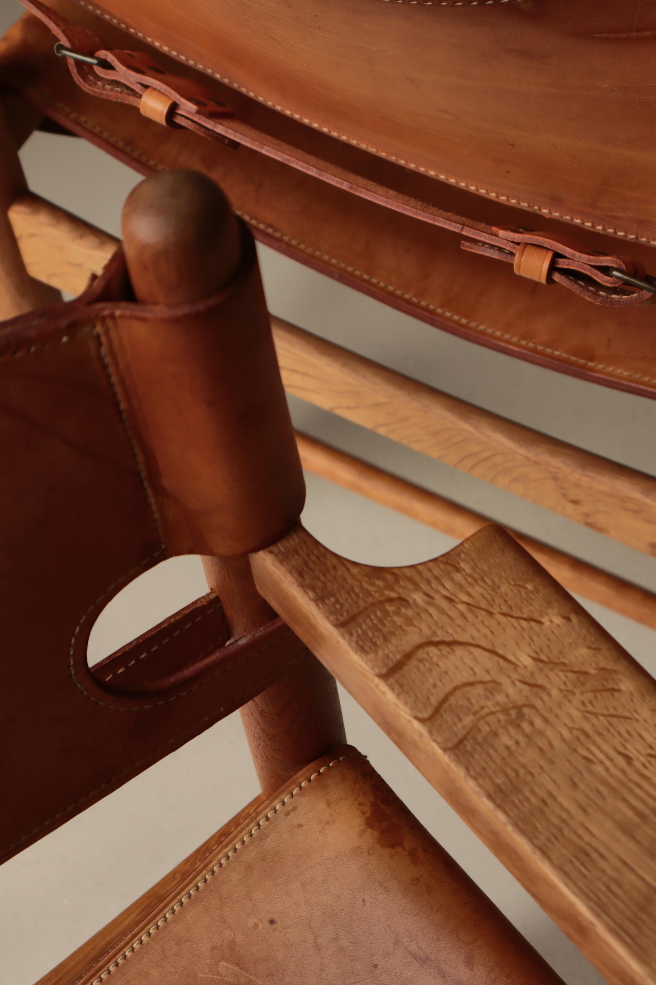 Børge Mogensen Eiche und Leder 