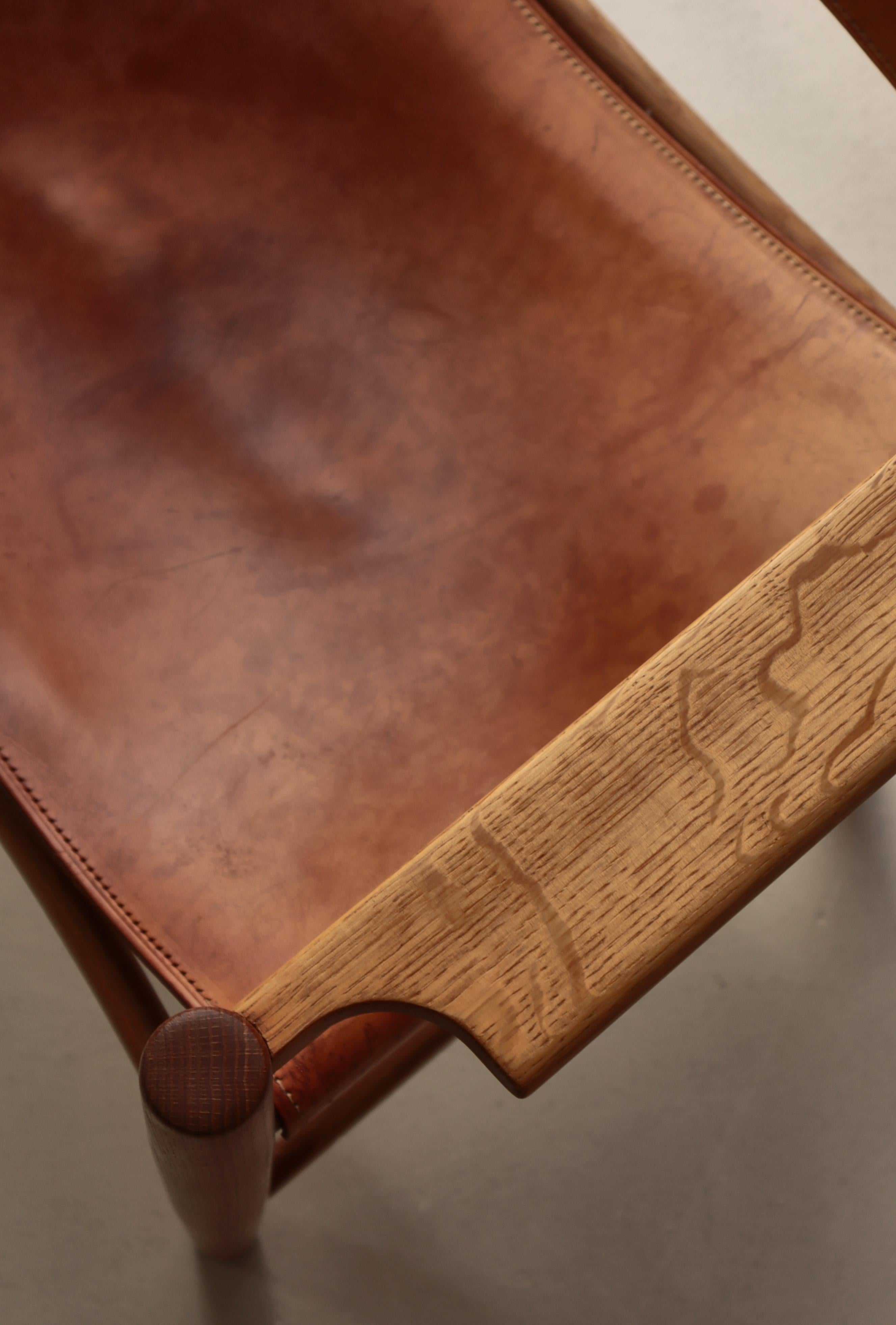 Børge Mogensen Eiche und Leder 